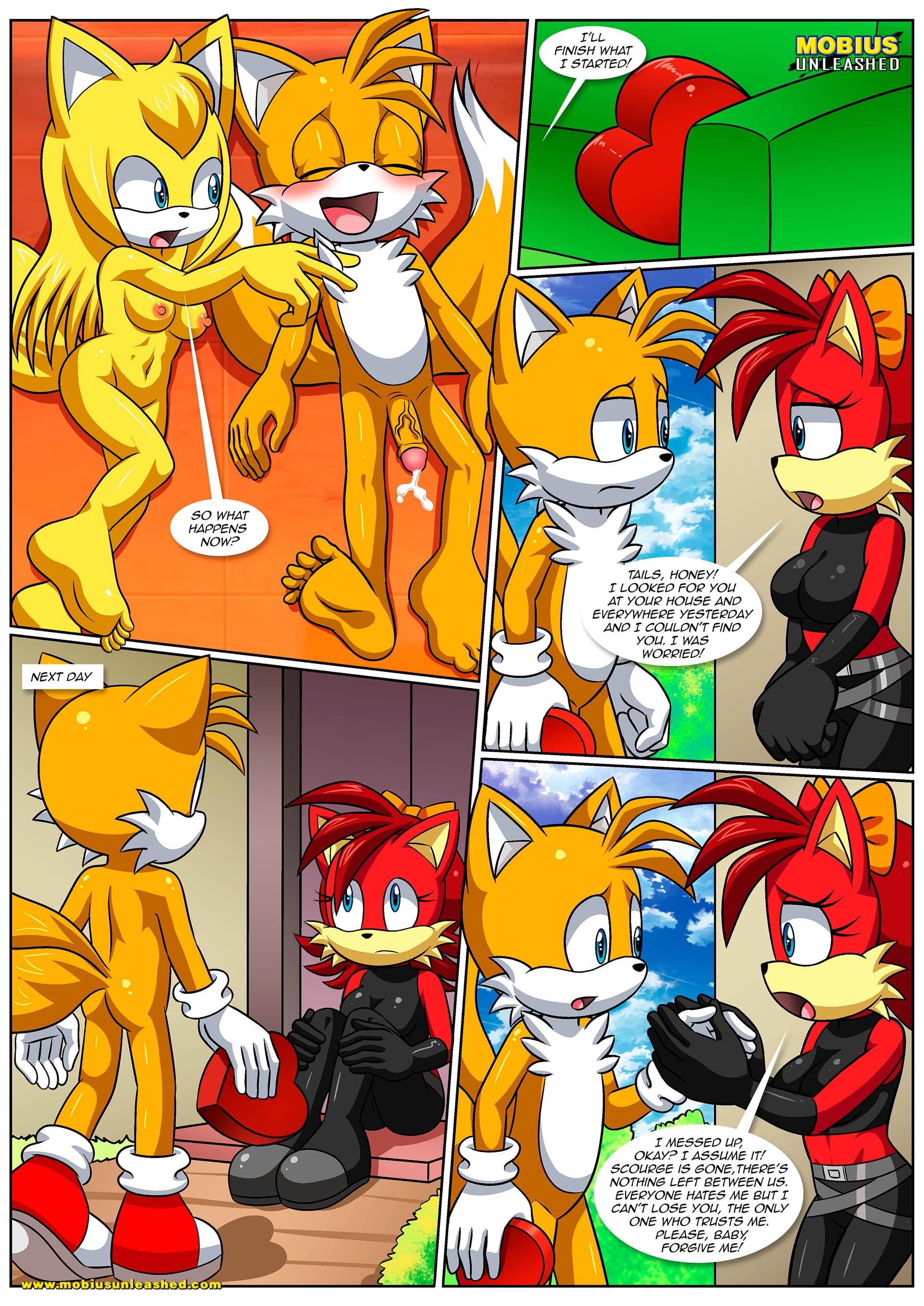 Let Me Love You (Sonic The Hedgehog) [Palcomix] Chapter 1 - Page 19