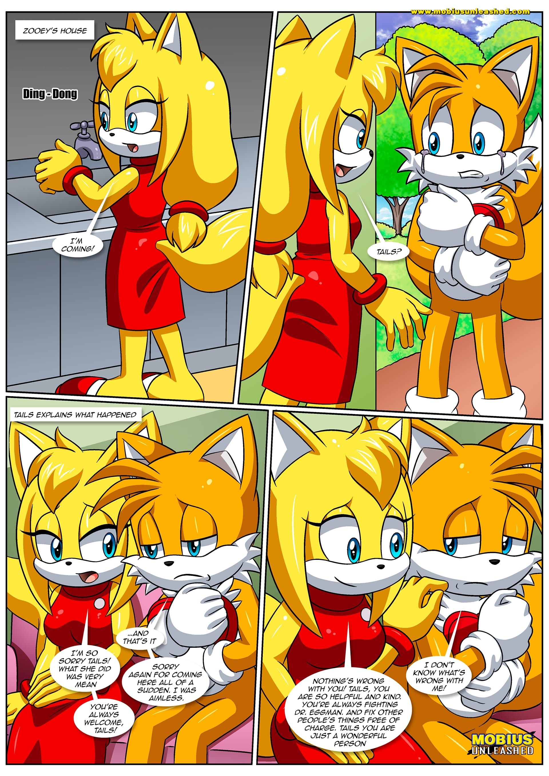 Let Me Love You (Sonic The Hedgehog) [Palcomix] Chapter 1 - Page 5