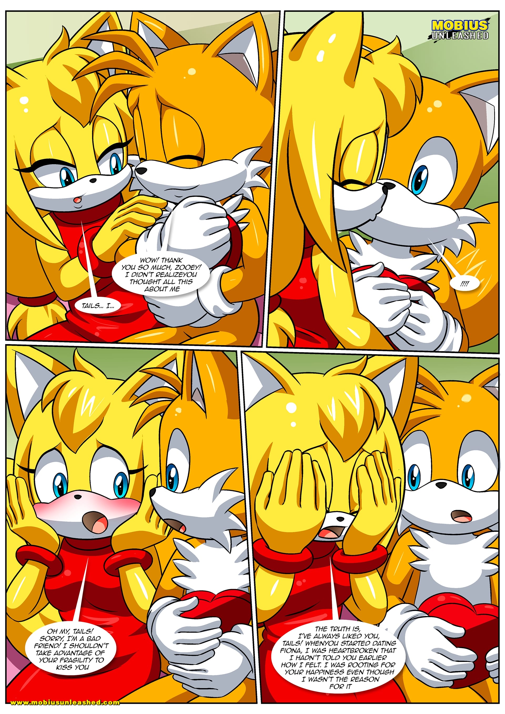 Let Me Love You (Sonic The Hedgehog) [Palcomix] Chapter 1 - Page 6