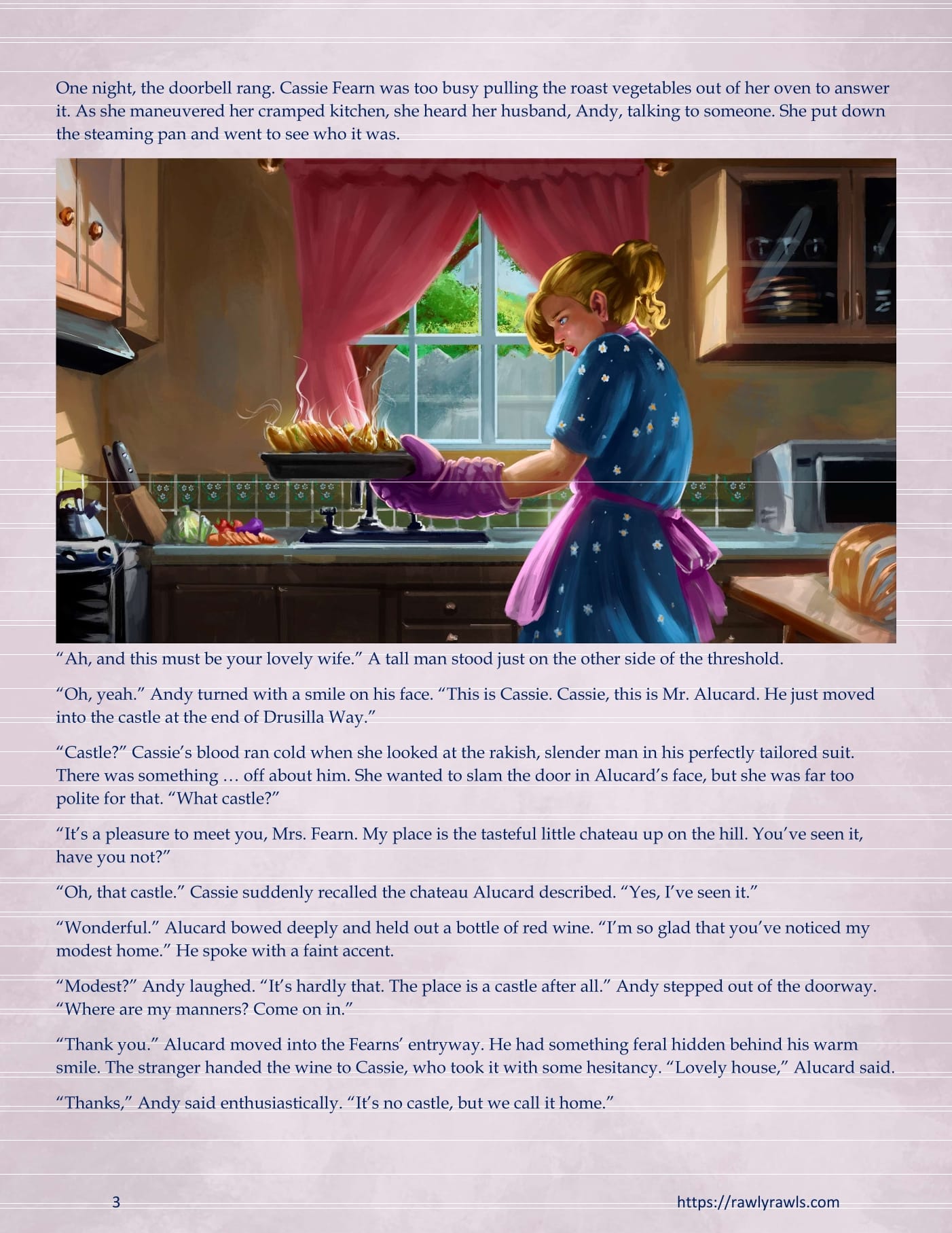 Nosferatu Next Door [MrPengui , RawlyRawls] Chapter 1 - Page 3