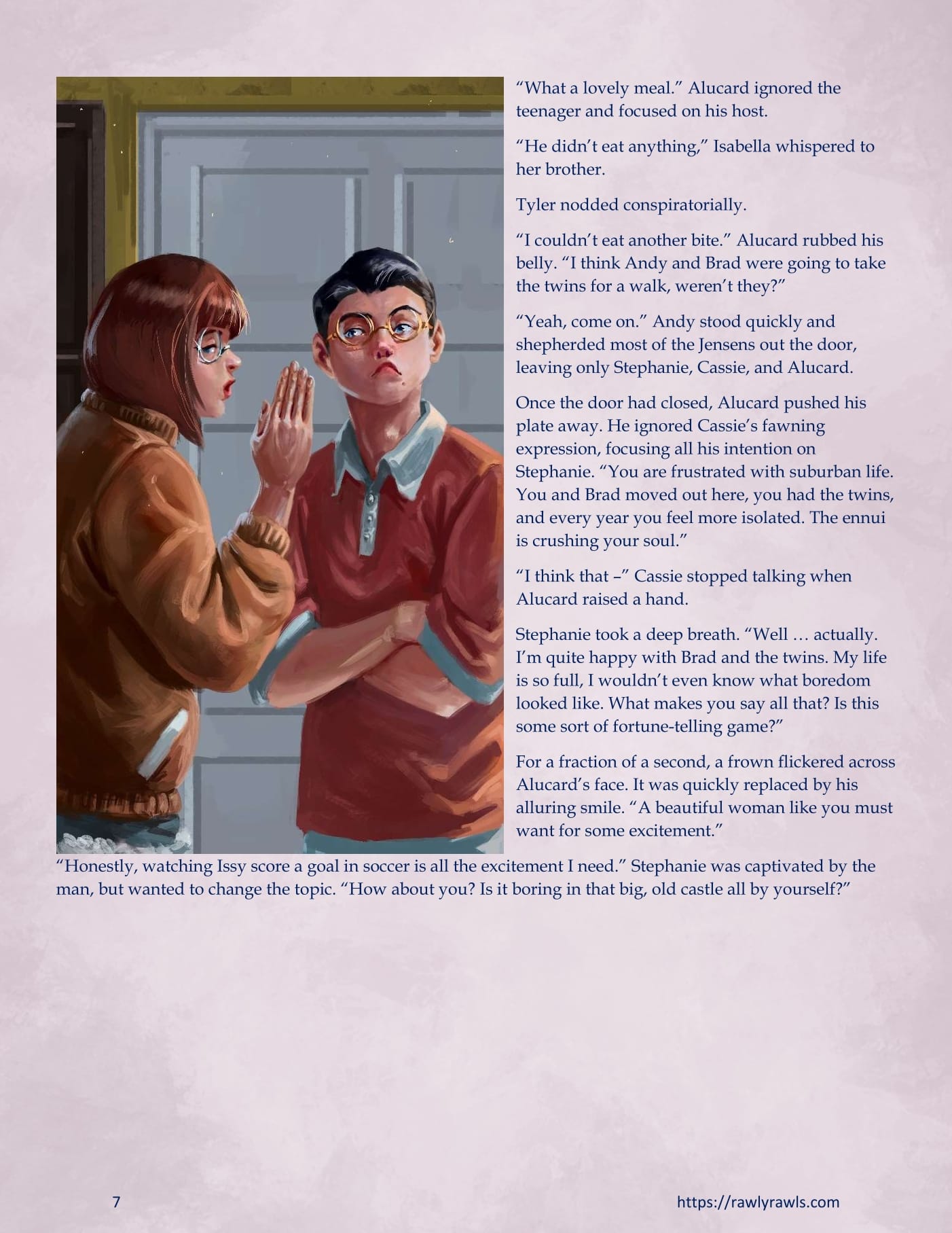 Nosferatu Next Door [MrPengui , RawlyRawls] Chapter 2 - Page 7