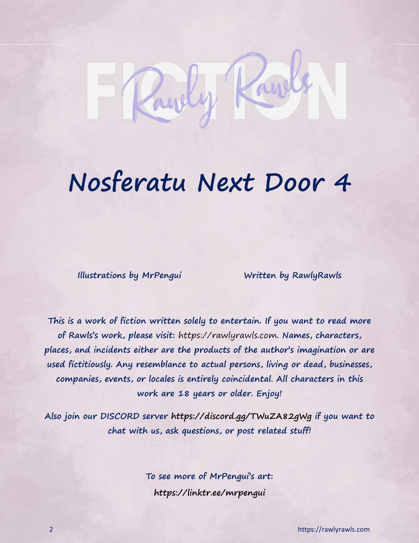 Nosferatu Next Door [MrPengui , RawlyRawls] Chapter 4 - Page 2