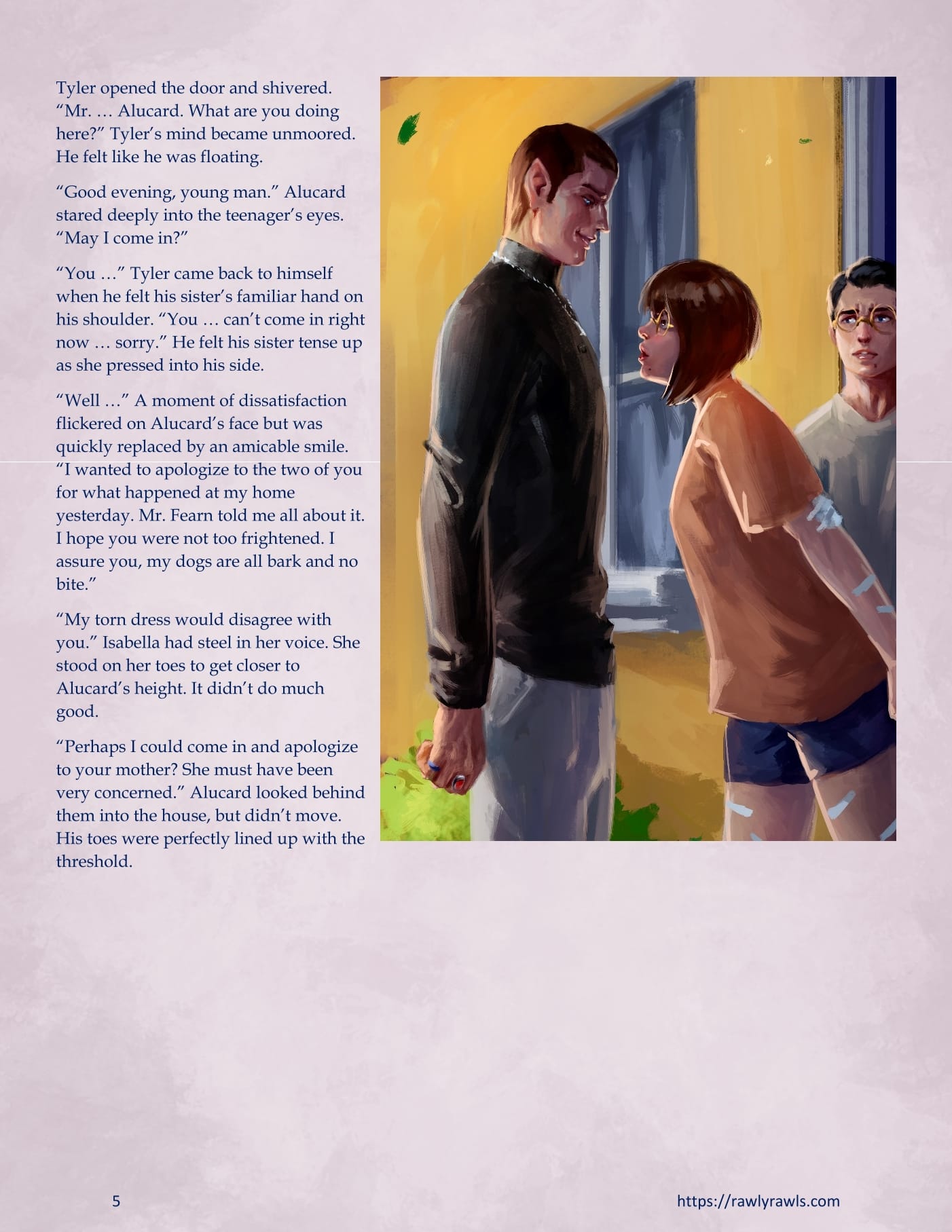 Nosferatu Next Door [MrPengui , RawlyRawls] Chapter 4 - Page 5