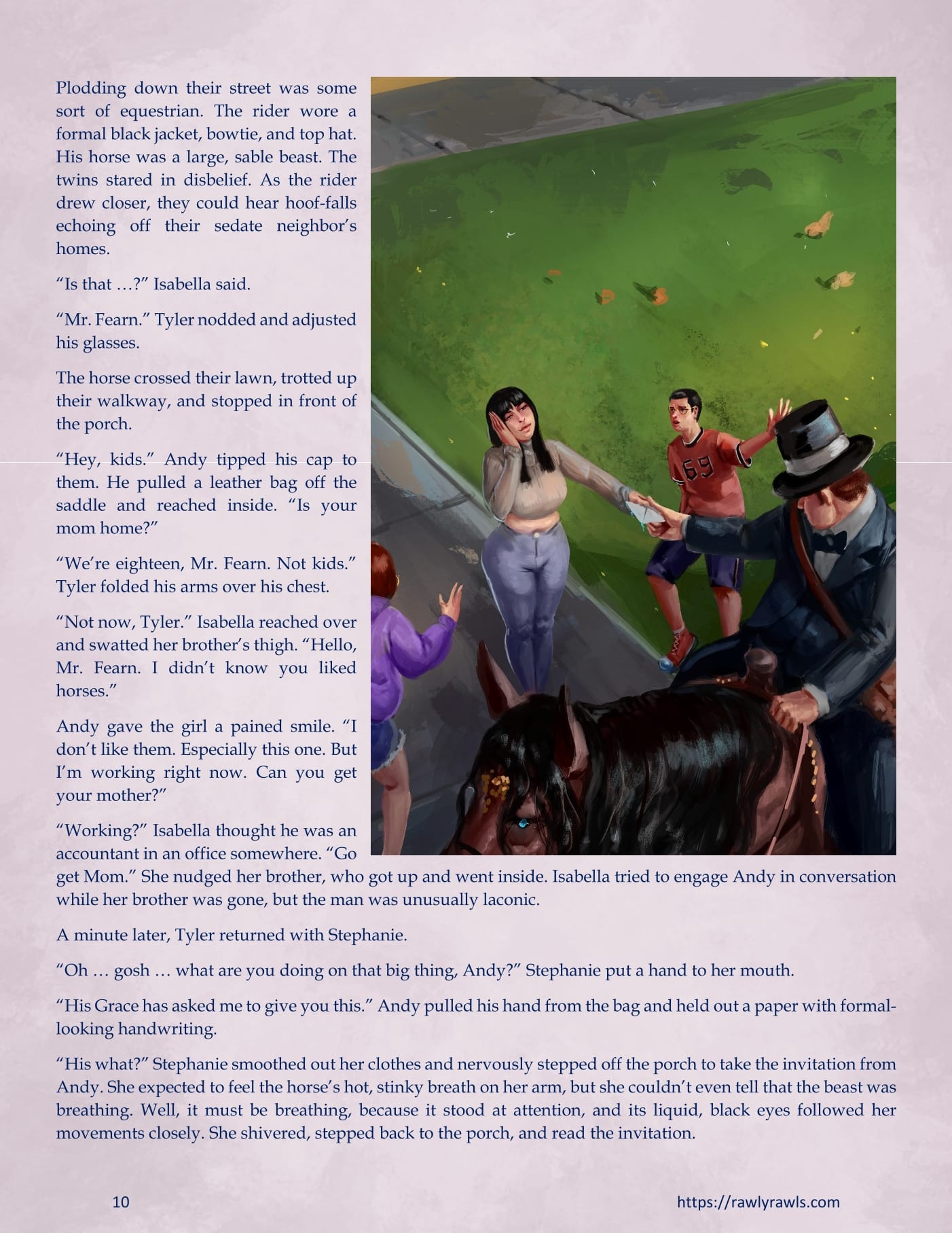Nosferatu Next Door [MrPengui , RawlyRawls] Chapter 5 - Page 10