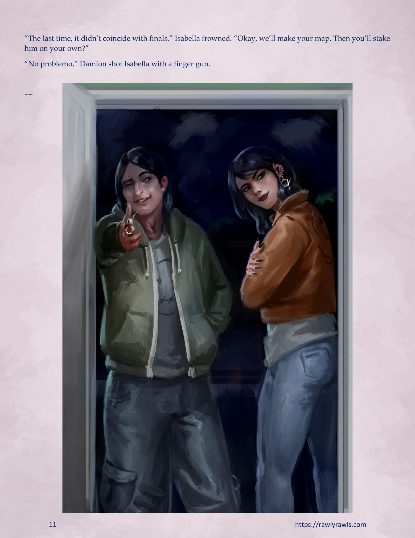 Nosferatu Next Door [MrPengui , RawlyRawls] Chapter 6 - Page 11