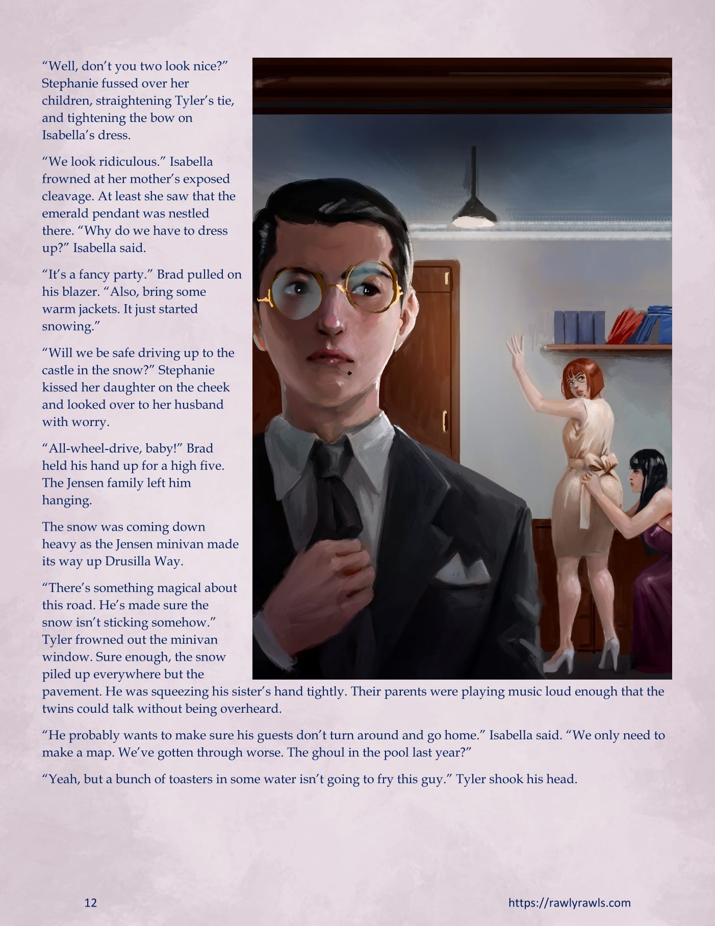Nosferatu Next Door [MrPengui , RawlyRawls] Chapter 6 - Page 12