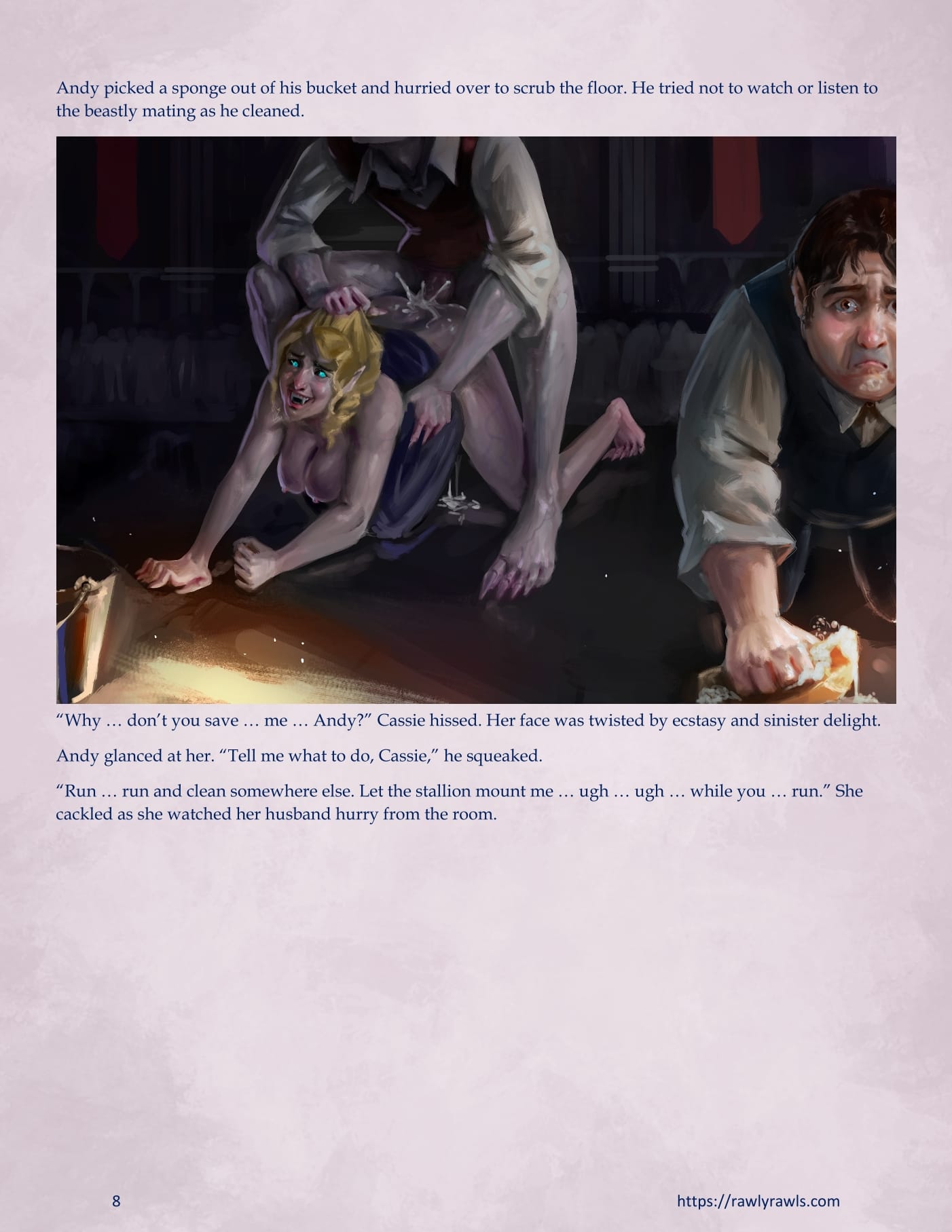 Nosferatu Next Door [MrPengui , RawlyRawls] Chapter 6 - Page 8