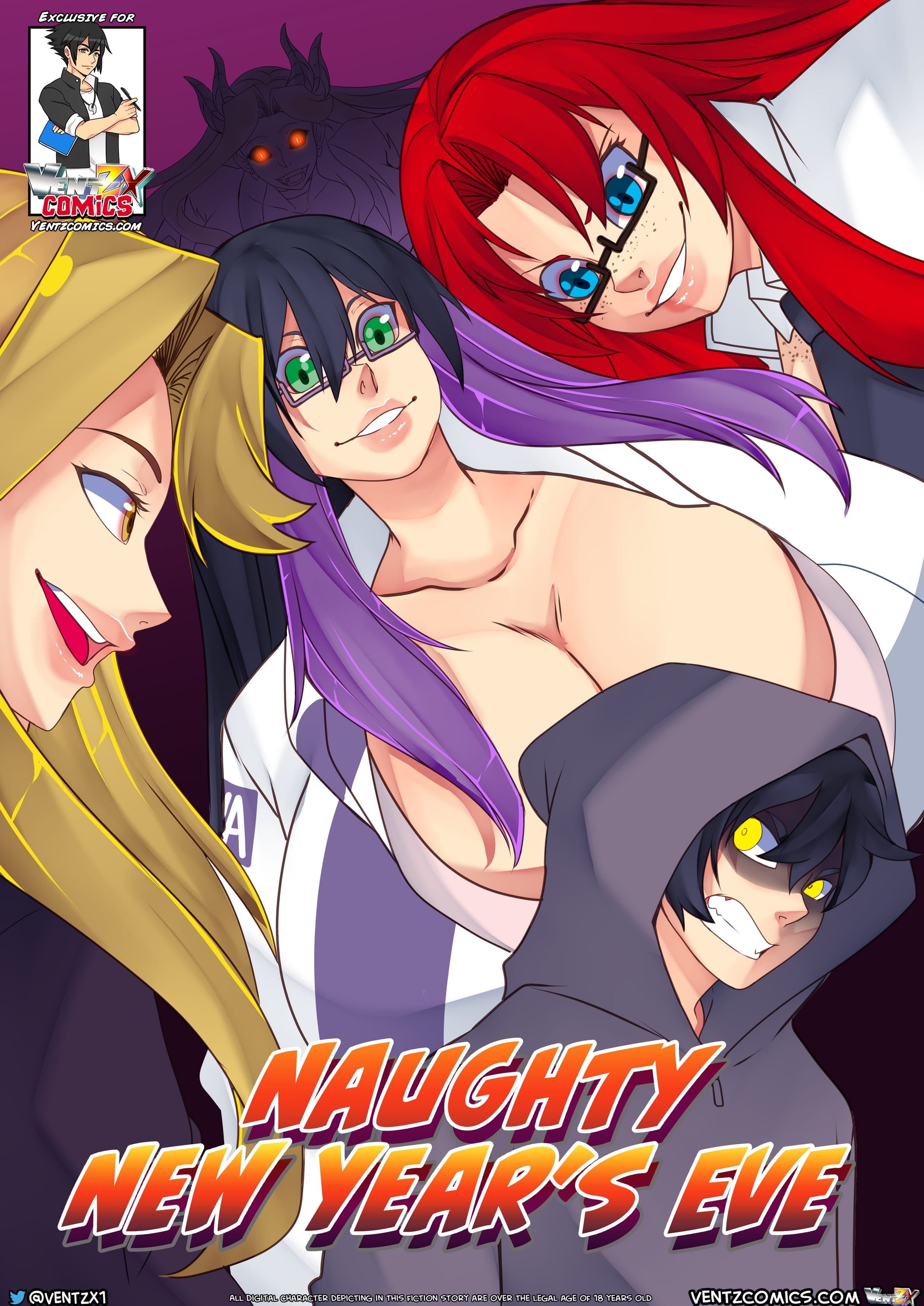 Naughty New Year’s Eve [Ventz Comics] Chapter 1 - Page 1