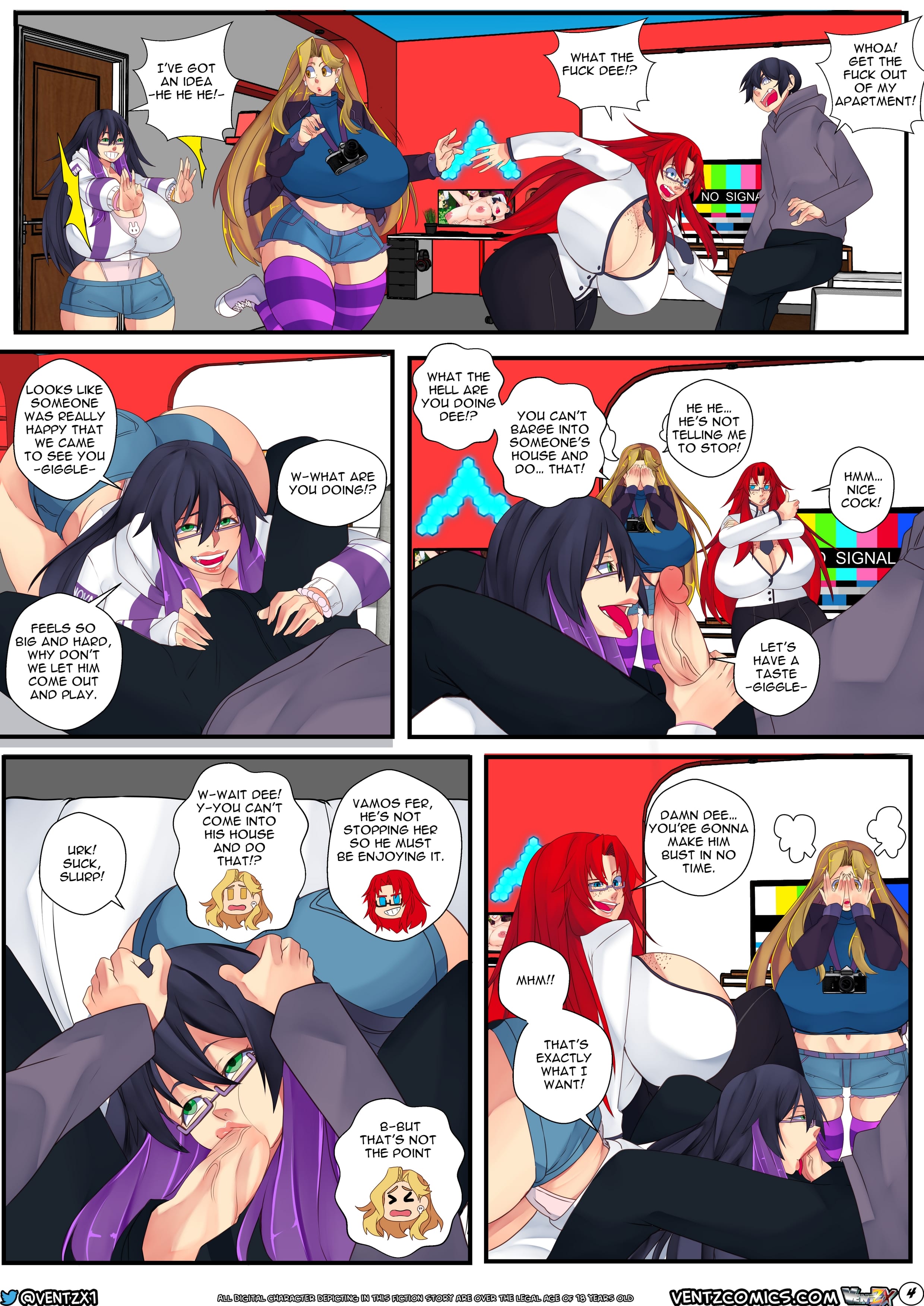 Naughty New Year’s Eve [Ventz Comics] Chapter 1 - Page 6