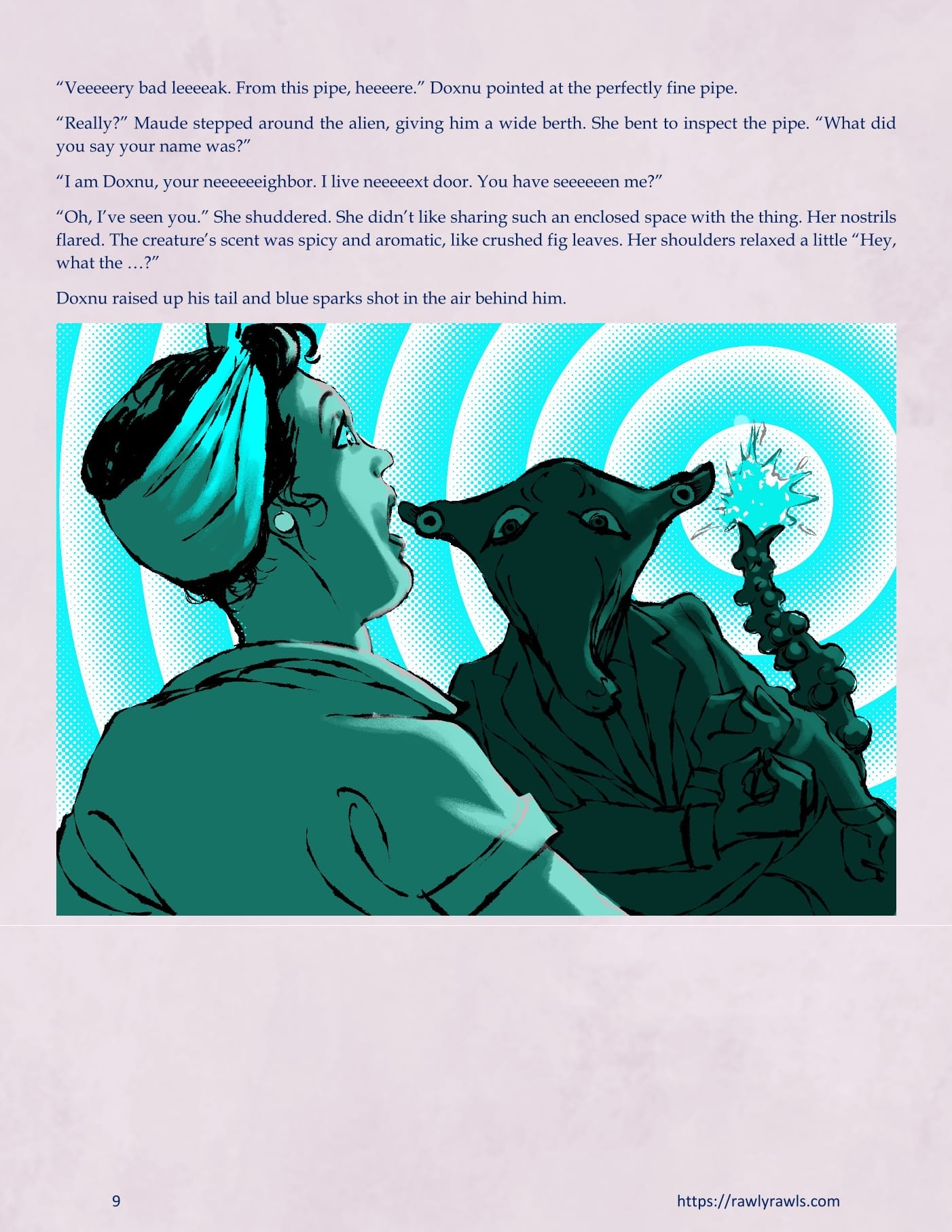 Zapped! [DixonLyrax , RawlyRawls] Chapter 1 - Page 9