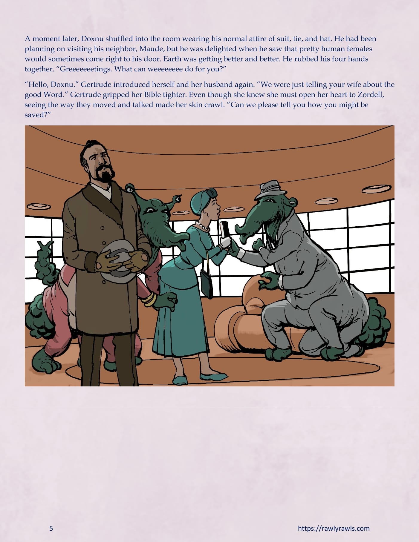 Zapped! [DixonLyrax , RawlyRawls] Chapter 2 - Page 5