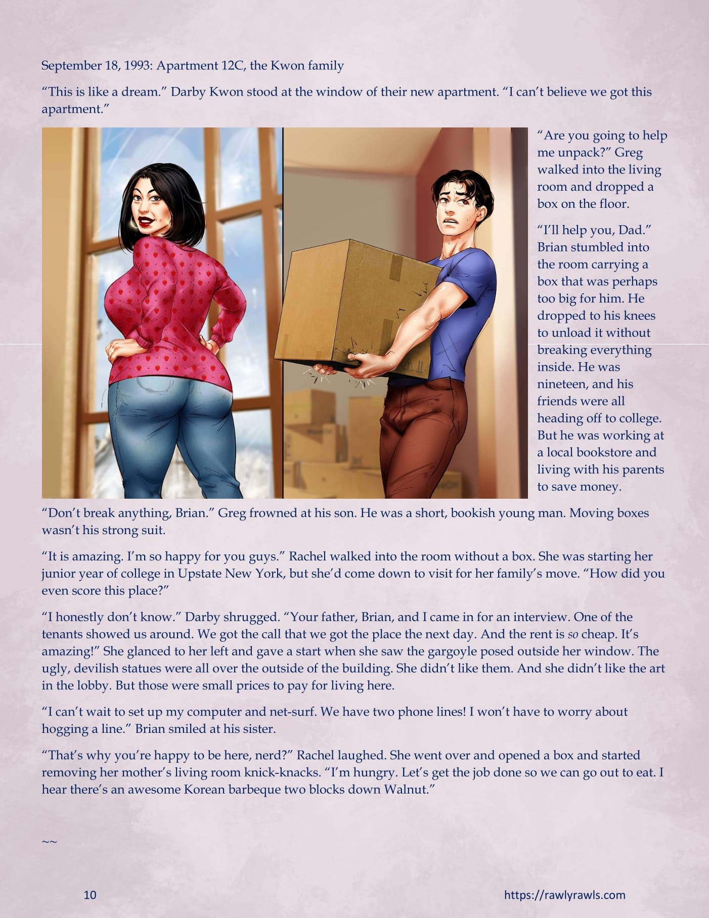 3838 Walnut Street [RawlyRawls , SatanicFruitcake] Chapter 1 - Page 10