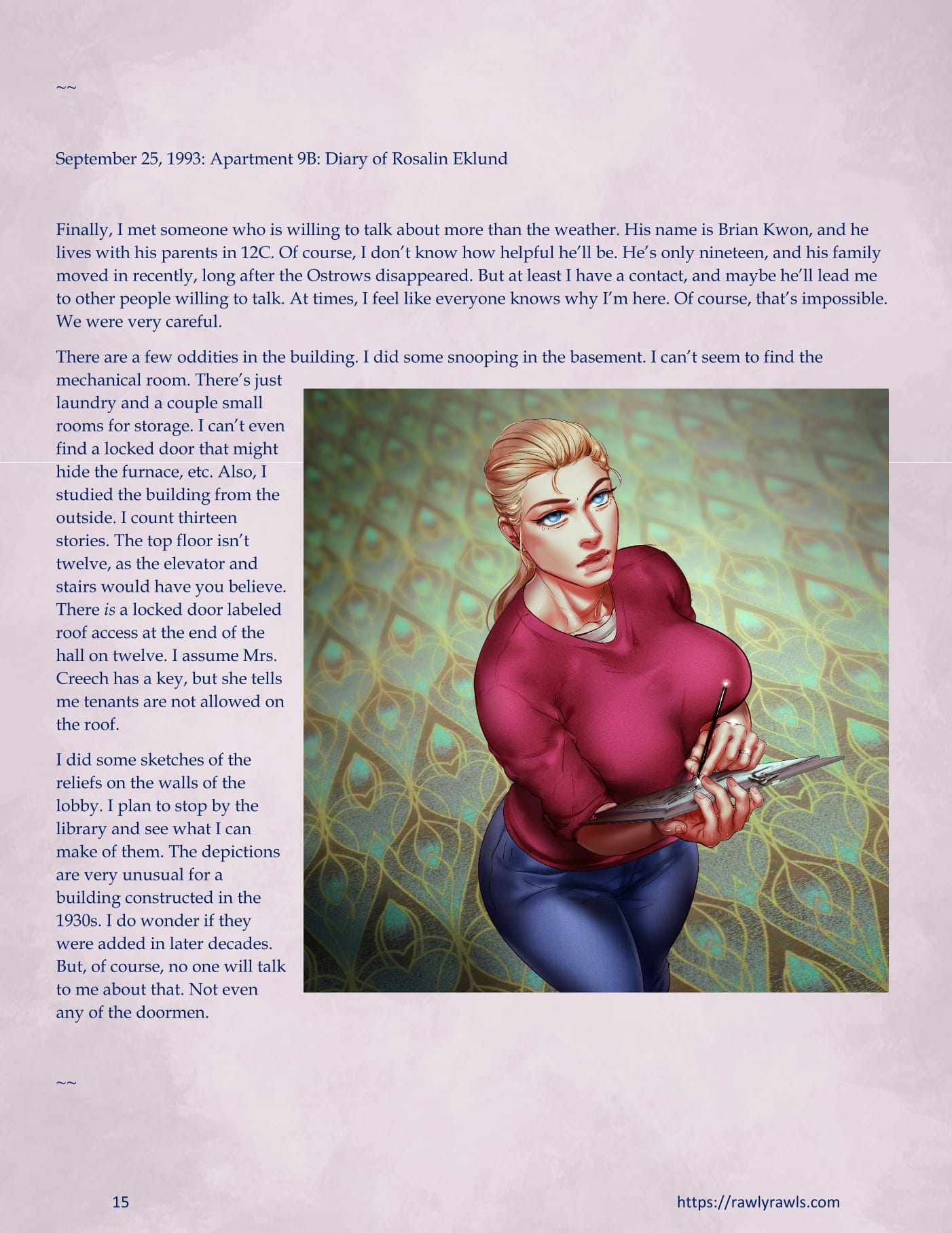 3838 Walnut Street [RawlyRawls , SatanicFruitcake] Chapter 1 - Page 15