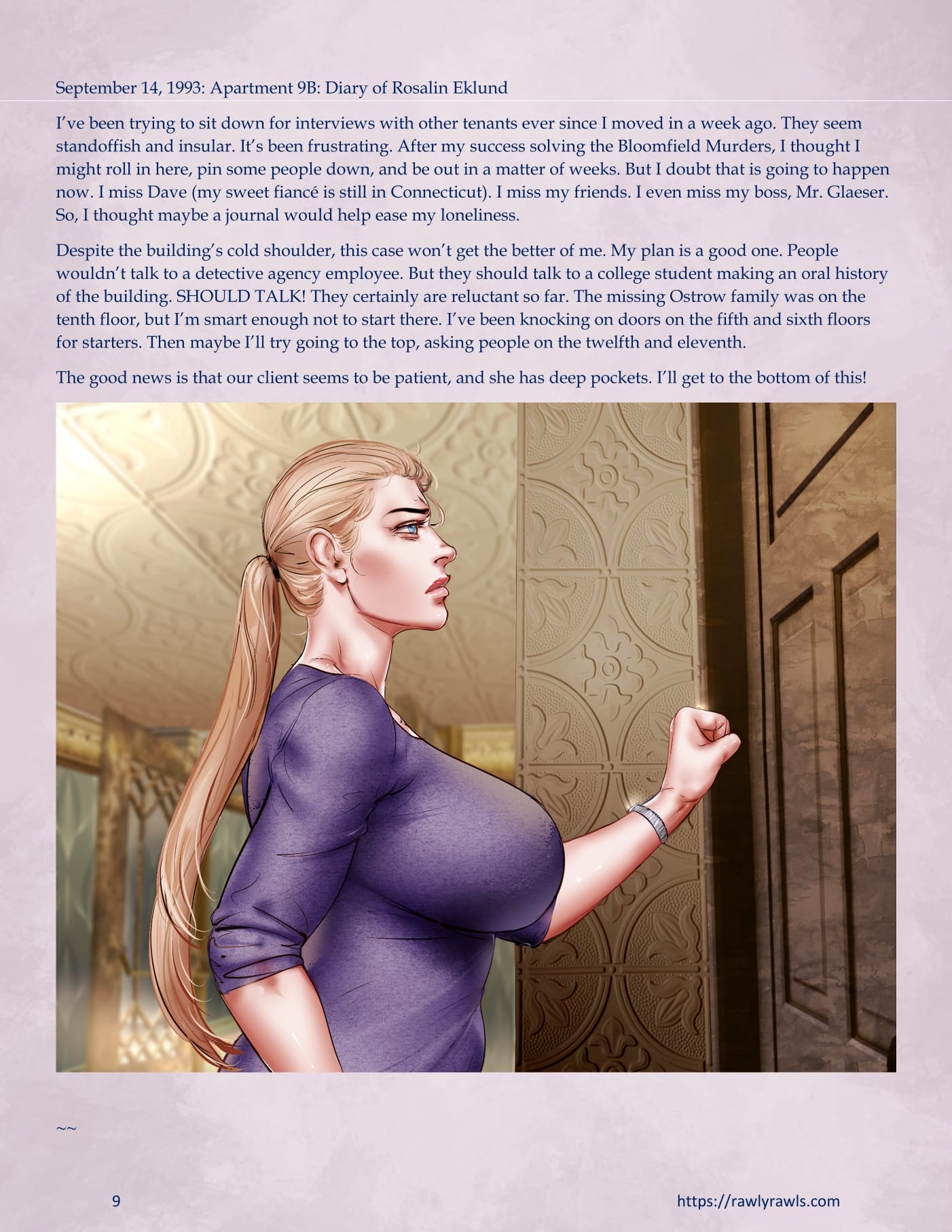 3838 Walnut Street [RawlyRawls , SatanicFruitcake] Chapter 1 - Page 9