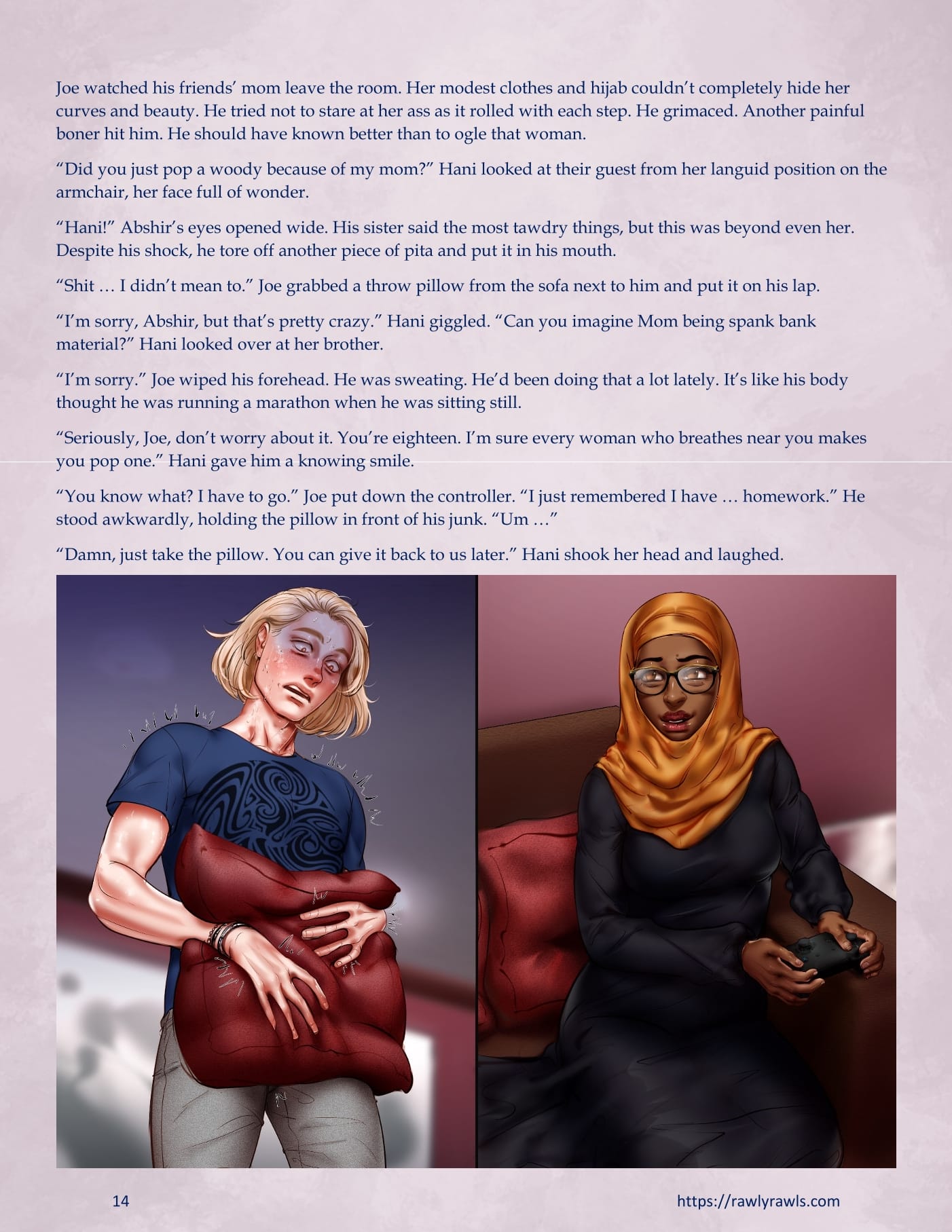 3838 Walnut Street [RawlyRawls , SatanicFruitcake] Chapter 2 - Page 14