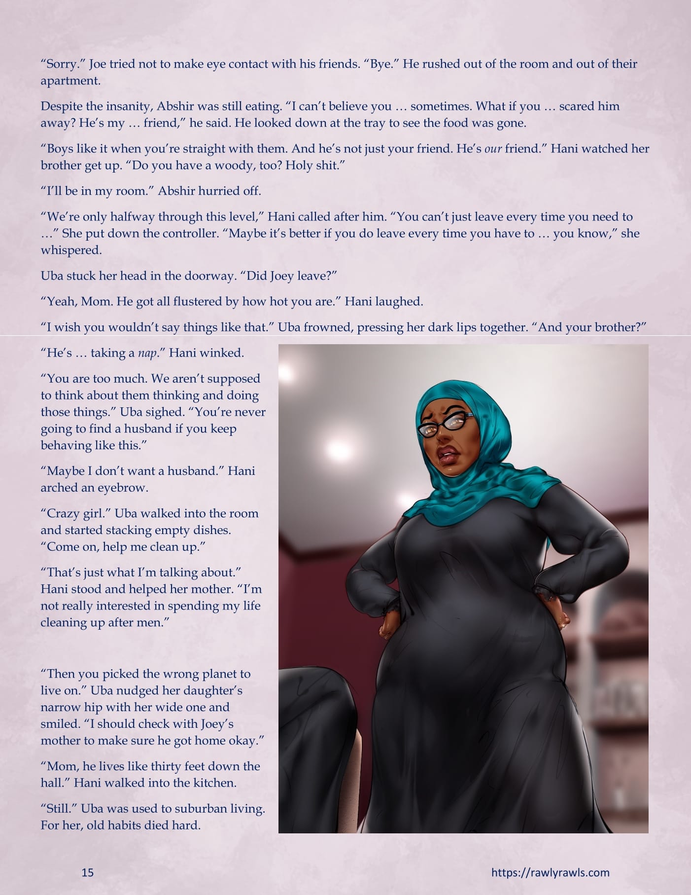 3838 Walnut Street [RawlyRawls , SatanicFruitcake] Chapter 2 - Page 15