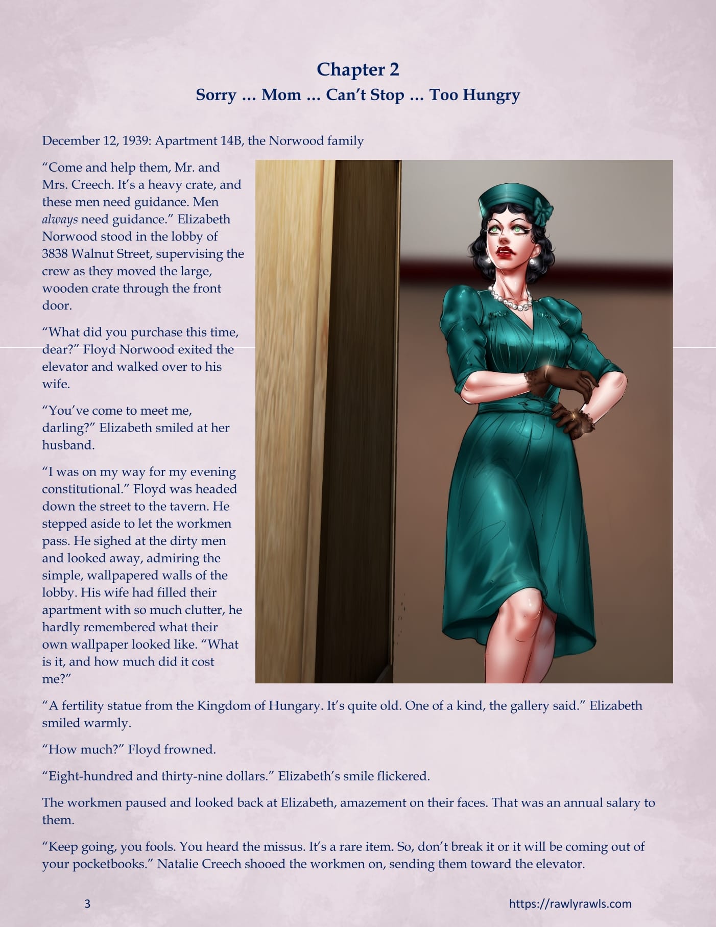 3838 Walnut Street [RawlyRawls , SatanicFruitcake] Chapter 2 - Page 3
