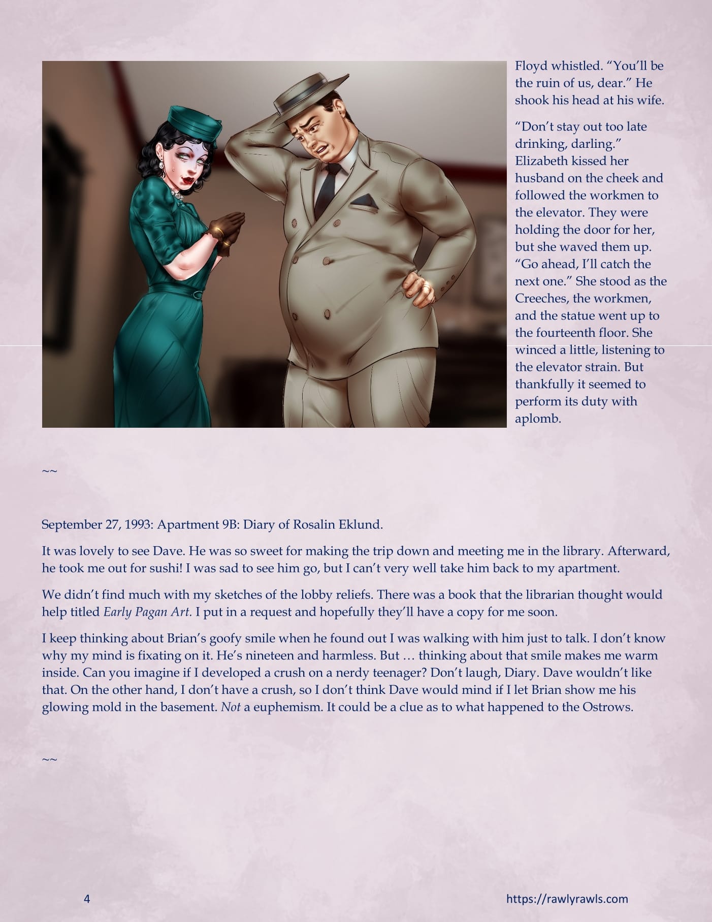 3838 Walnut Street [RawlyRawls , SatanicFruitcake] Chapter 2 - Page 4