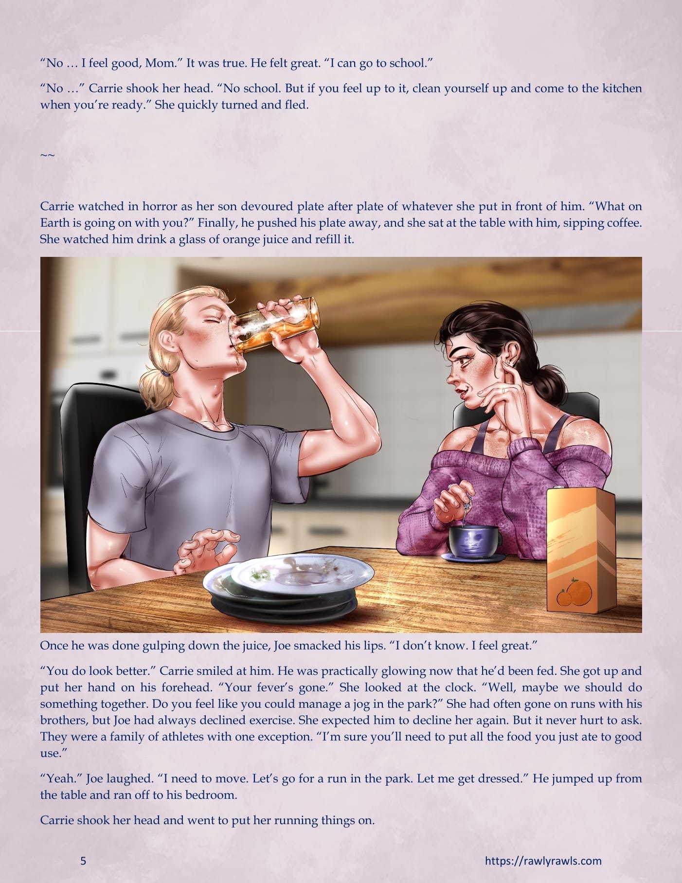 3838 Walnut Street [RawlyRawls , SatanicFruitcake] Chapter 3 - Page 5