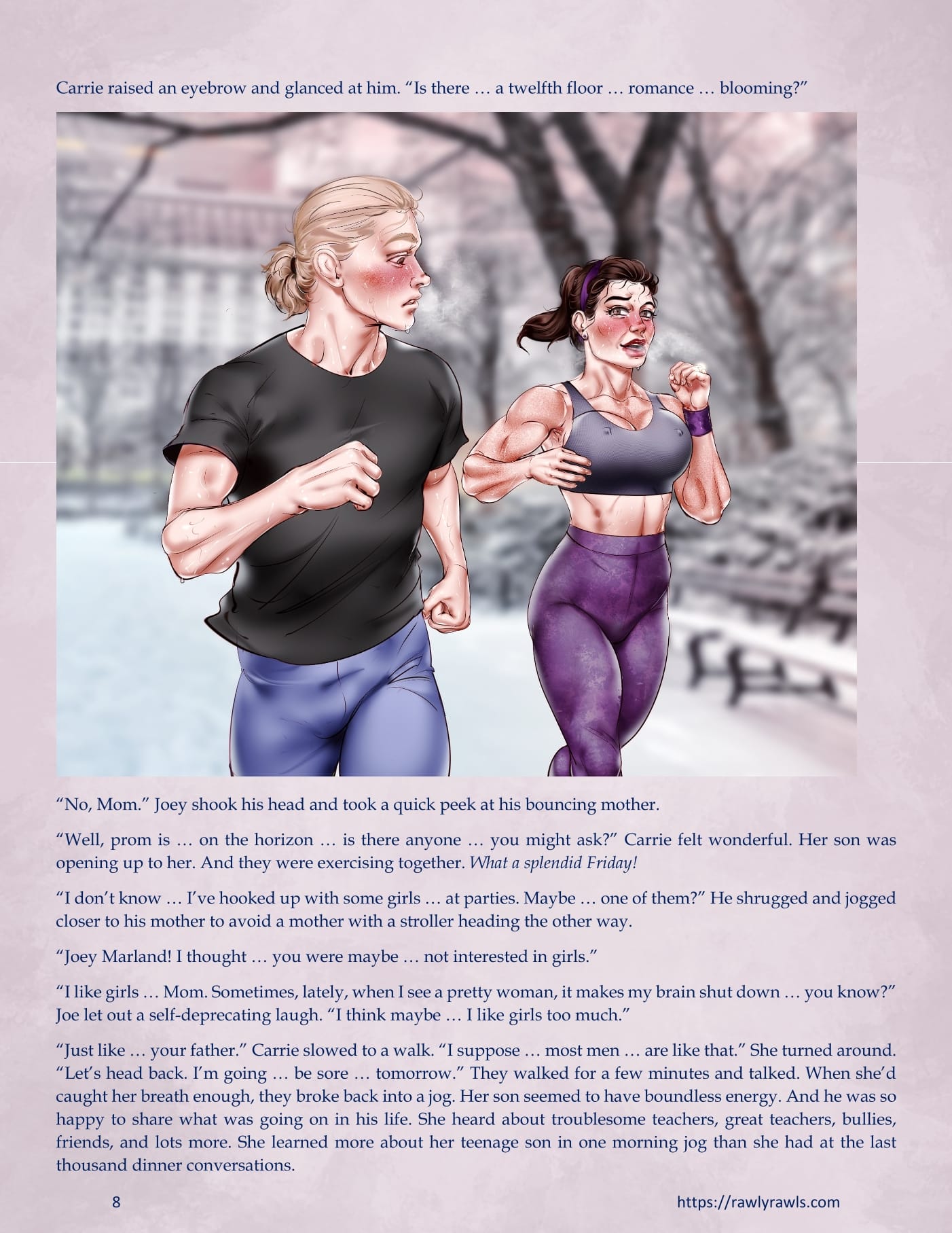 3838 Walnut Street [RawlyRawls , SatanicFruitcake] Chapter 3 - Page 8