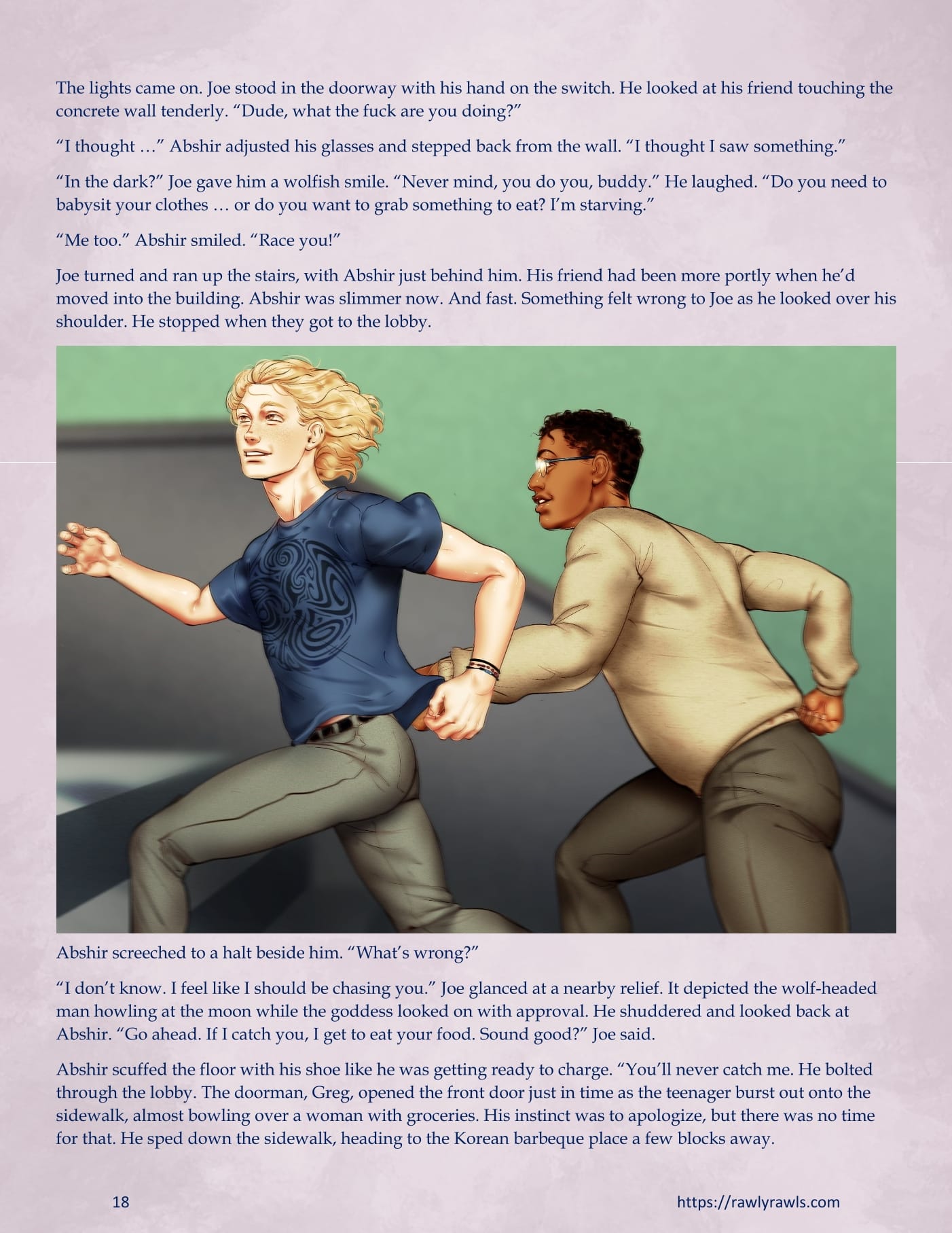 3838 Walnut Street [RawlyRawls , SatanicFruitcake] Chapter 4 - Page 18