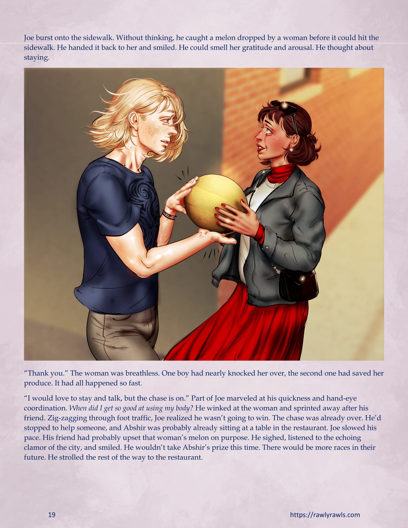 3838 Walnut Street [RawlyRawls , SatanicFruitcake] Chapter 4 - Page 19