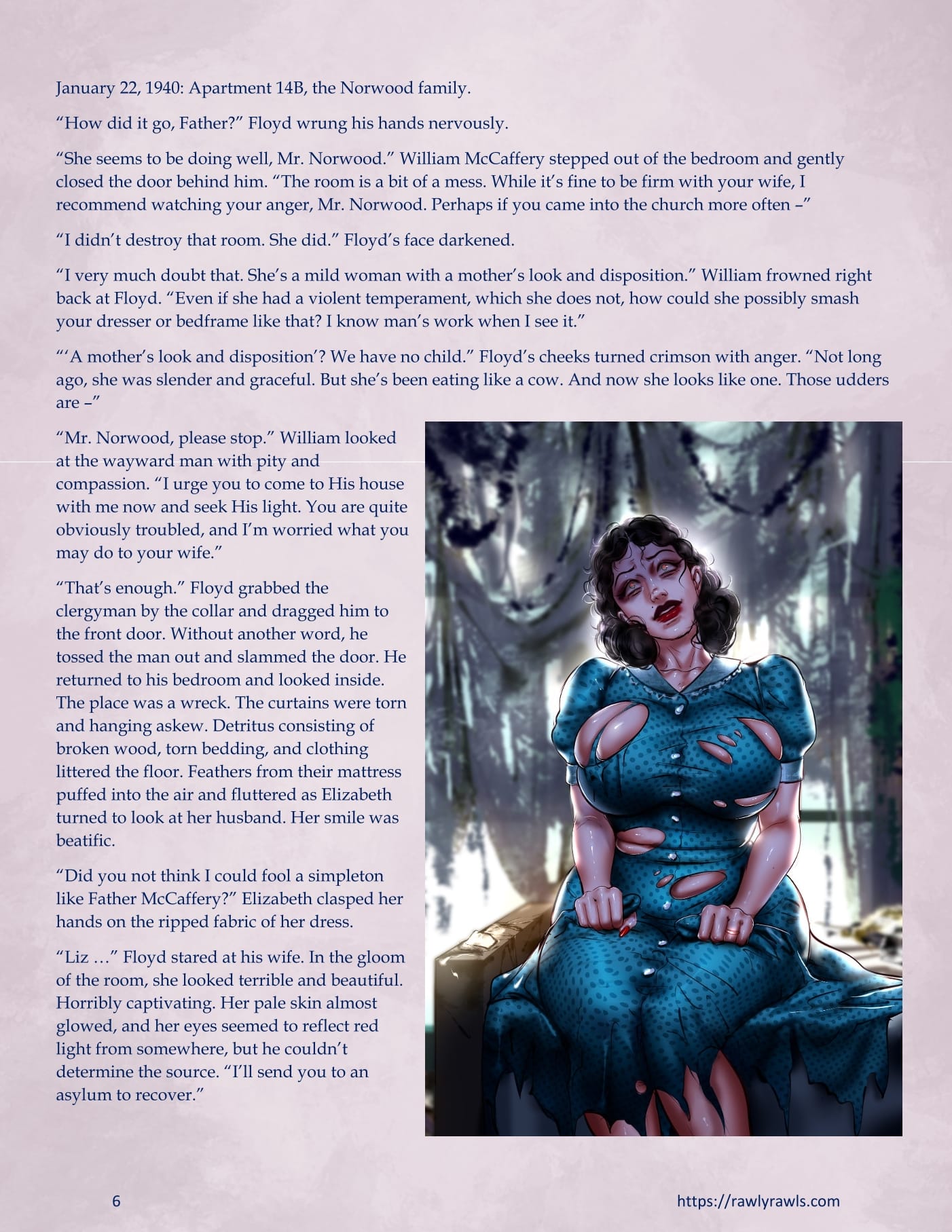 3838 Walnut Street [RawlyRawls , SatanicFruitcake] Chapter 4 - Page 6