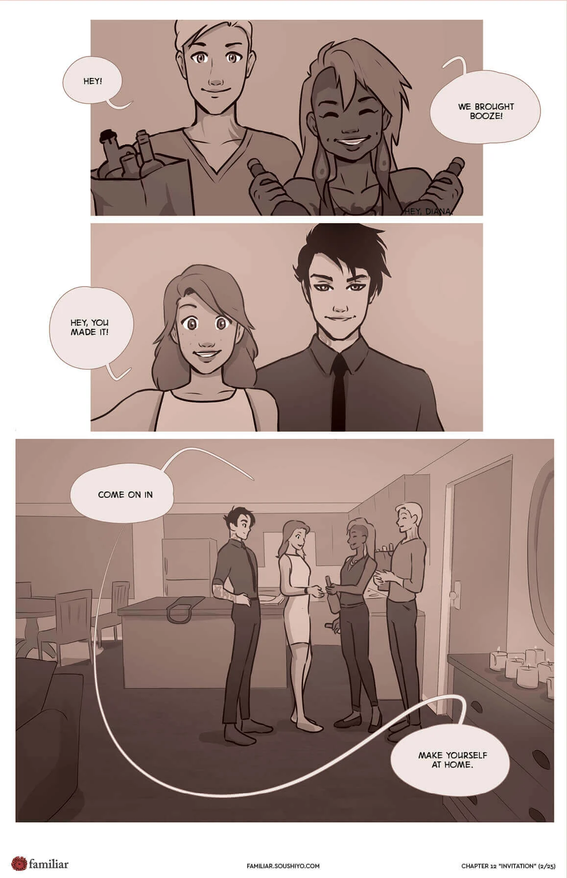 Familiar [Soushiyo] Chapter 12 - Invitation - Page 3