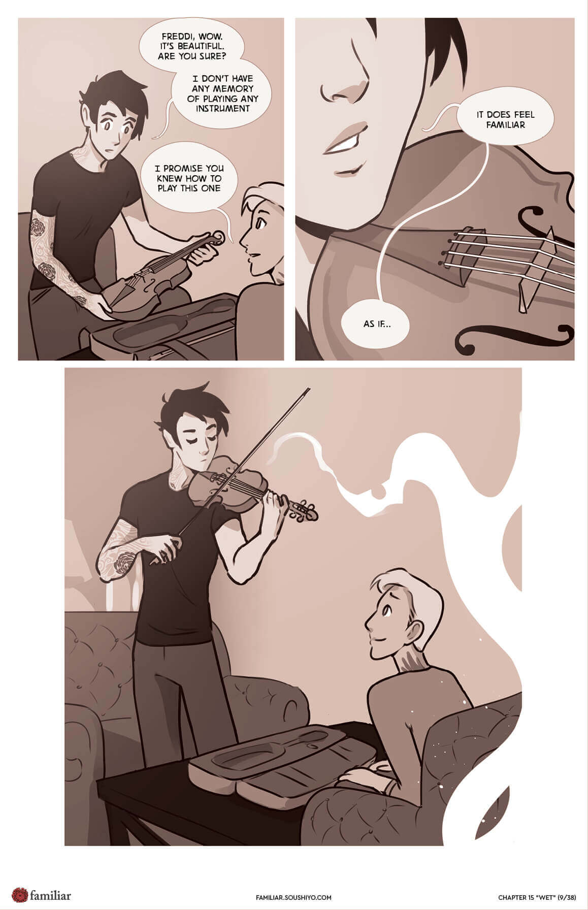 Familiar [Soushiyo] Chapter 15 - Wet Part 1 - Page 10