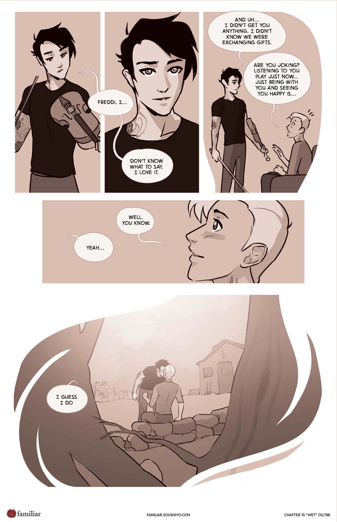 Familiar [Soushiyo] Chapter 15 - Wet Part 1 - Page 13