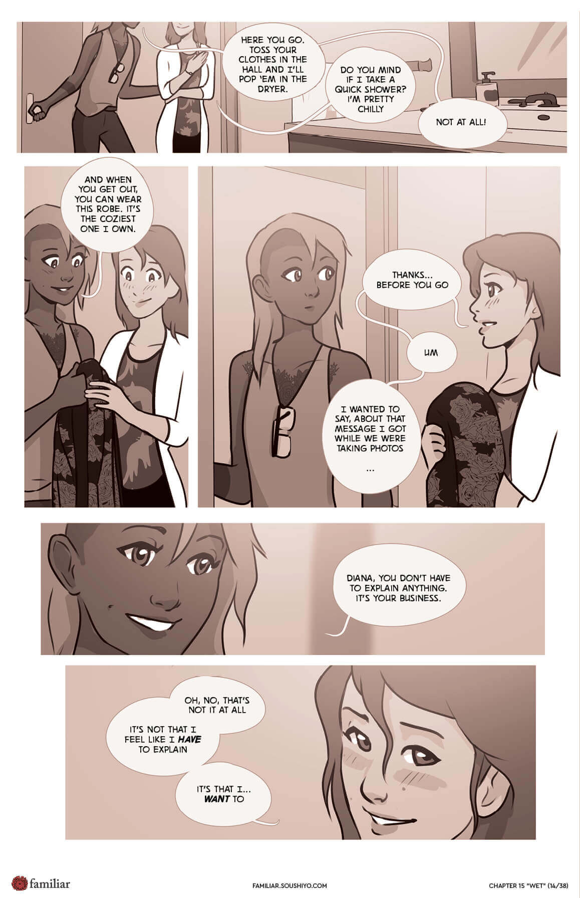Familiar [Soushiyo] Chapter 15 - Wet Part 1 - Page 15