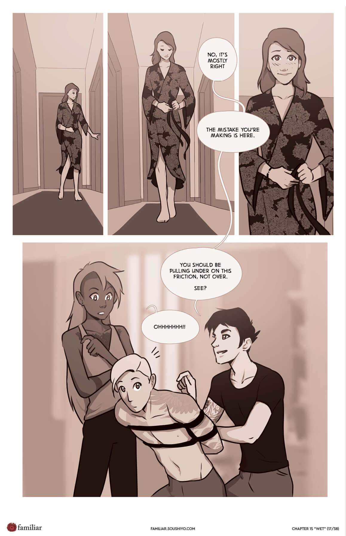 Familiar [Soushiyo] Chapter 15 - Wet Part 1 - Page 18