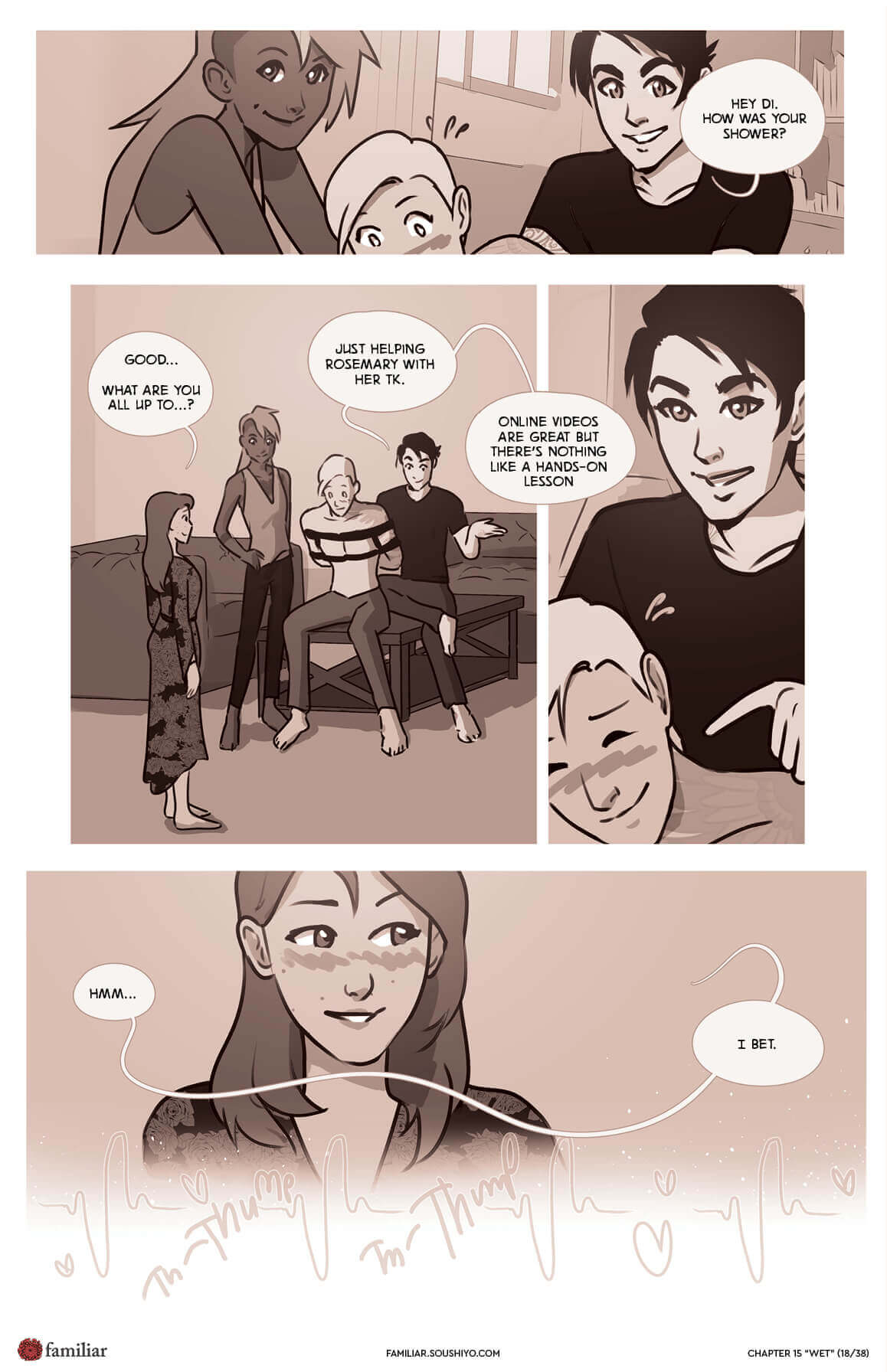 Familiar [Soushiyo] Chapter 15 - Wet Part 1 - Page 19