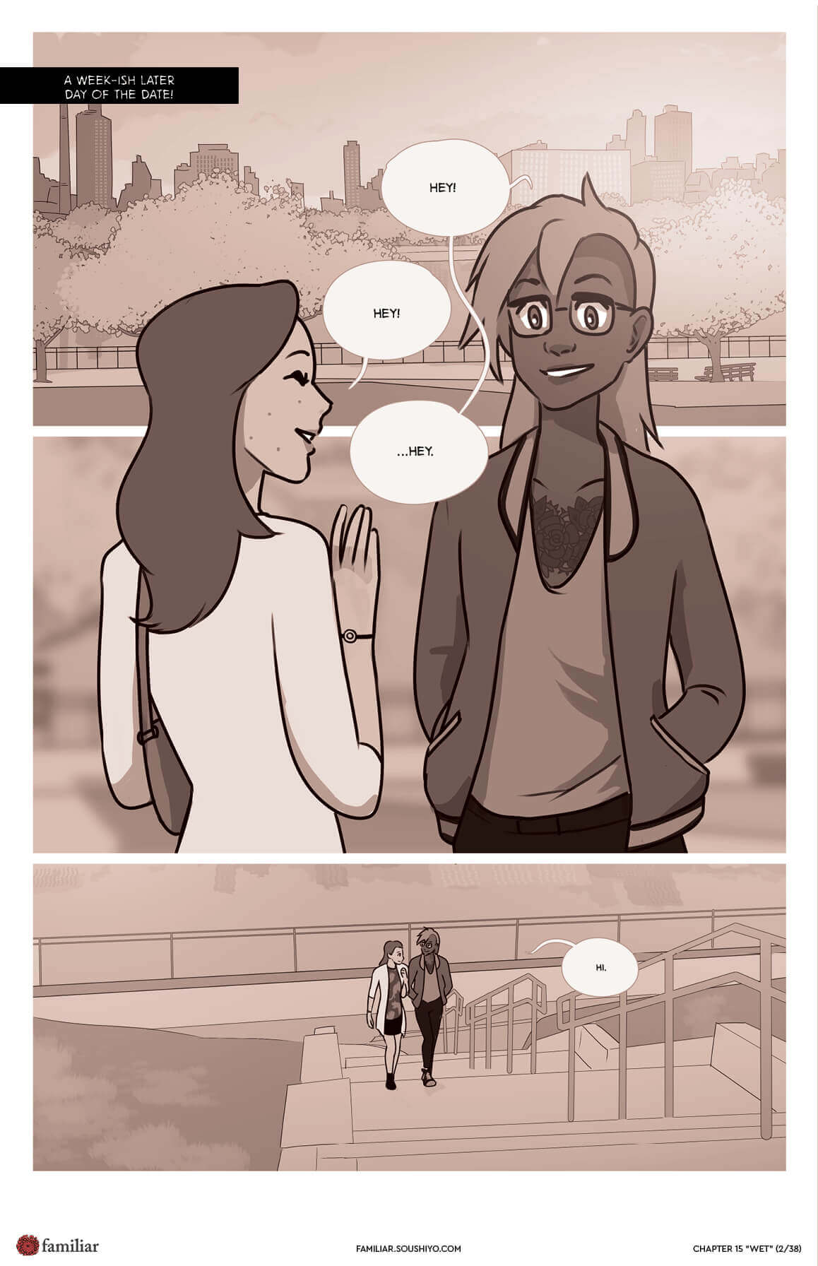 Familiar [Soushiyo] Chapter 15 - Wet Part 1 - Page 3