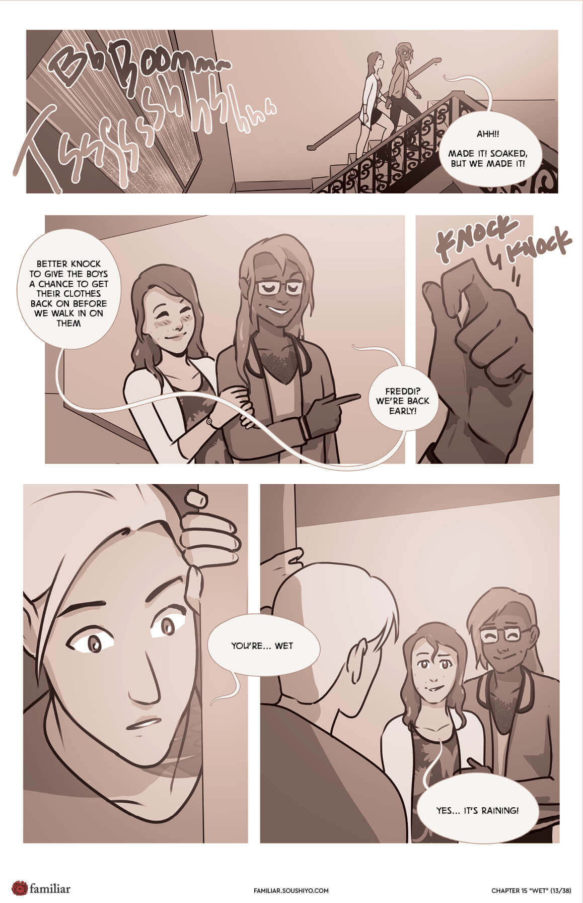 Familiar [Soushiyo] Chapter 15 - Wet Part 2 - Page 14