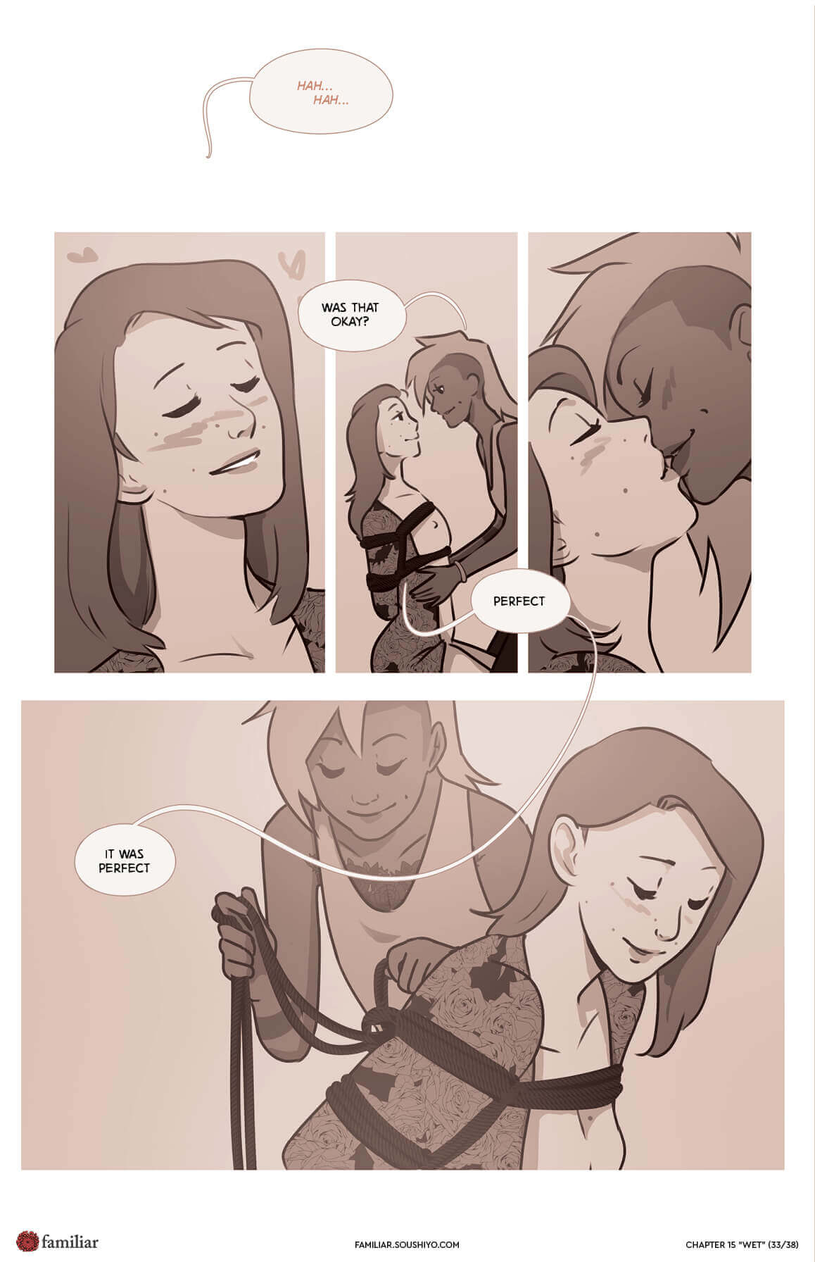 Familiar [Soushiyo] Chapter 15 - Wet Part 2 - Page 34