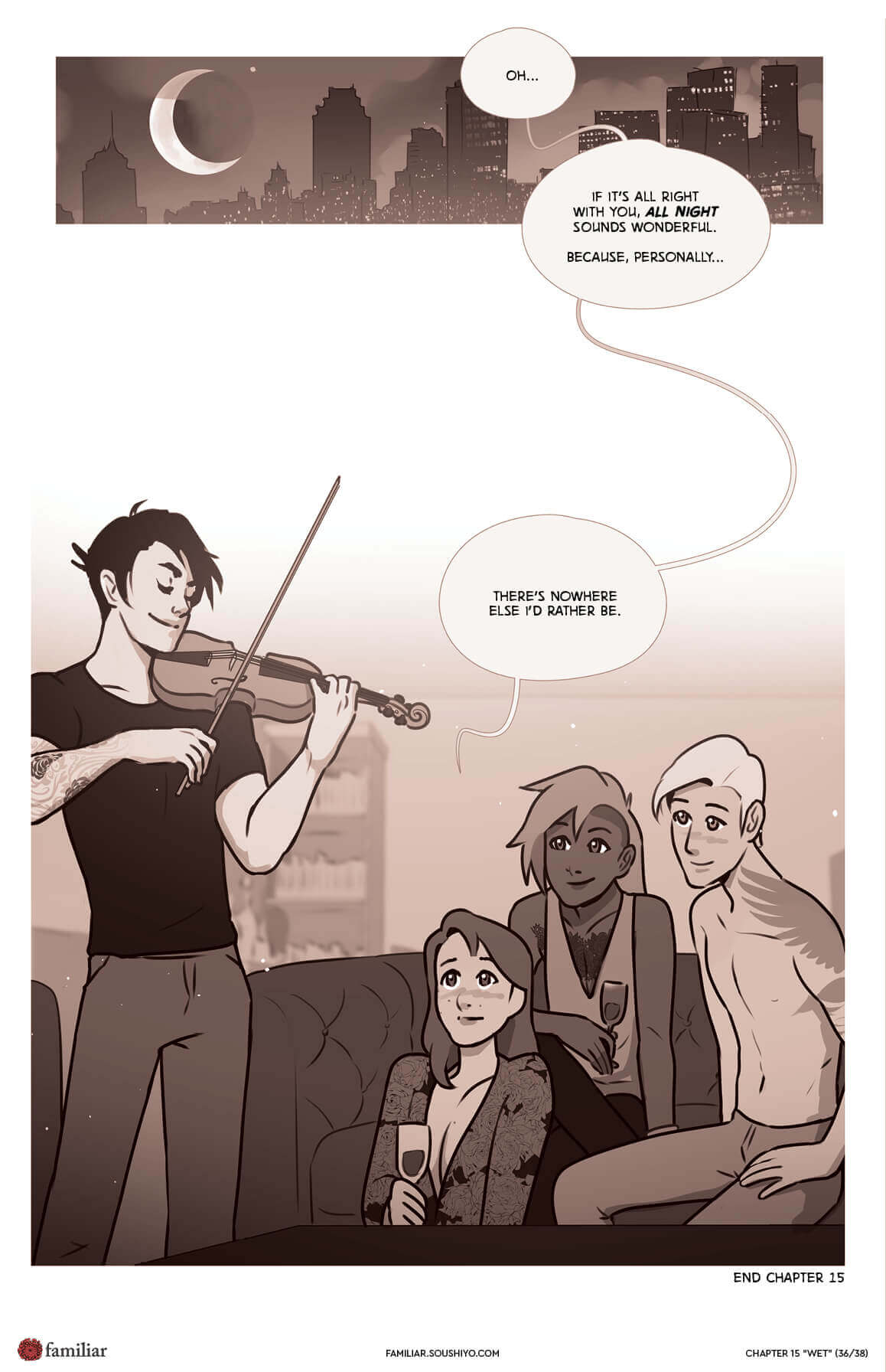 Familiar [Soushiyo] Chapter 15 - Wet Part 2 - Page 37