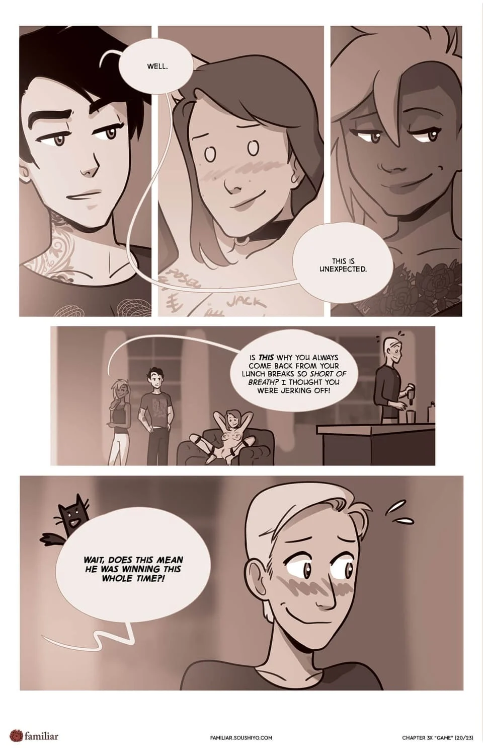 Familiar [Soushiyo] Chapter 18.2 - Game - Page 21