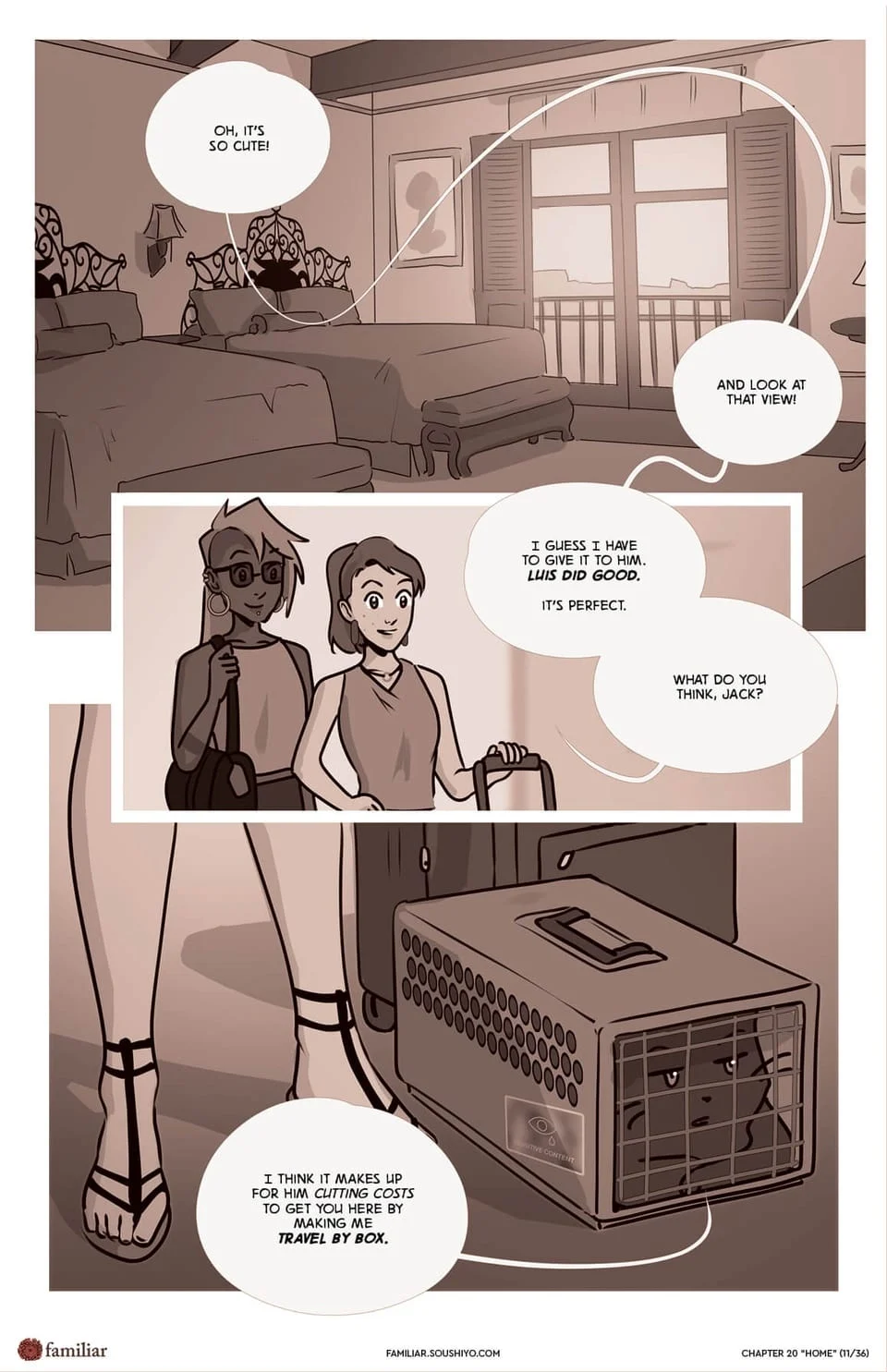 Familiar [Soushiyo] Chapter 20 - Home - Part 1 - Page 12