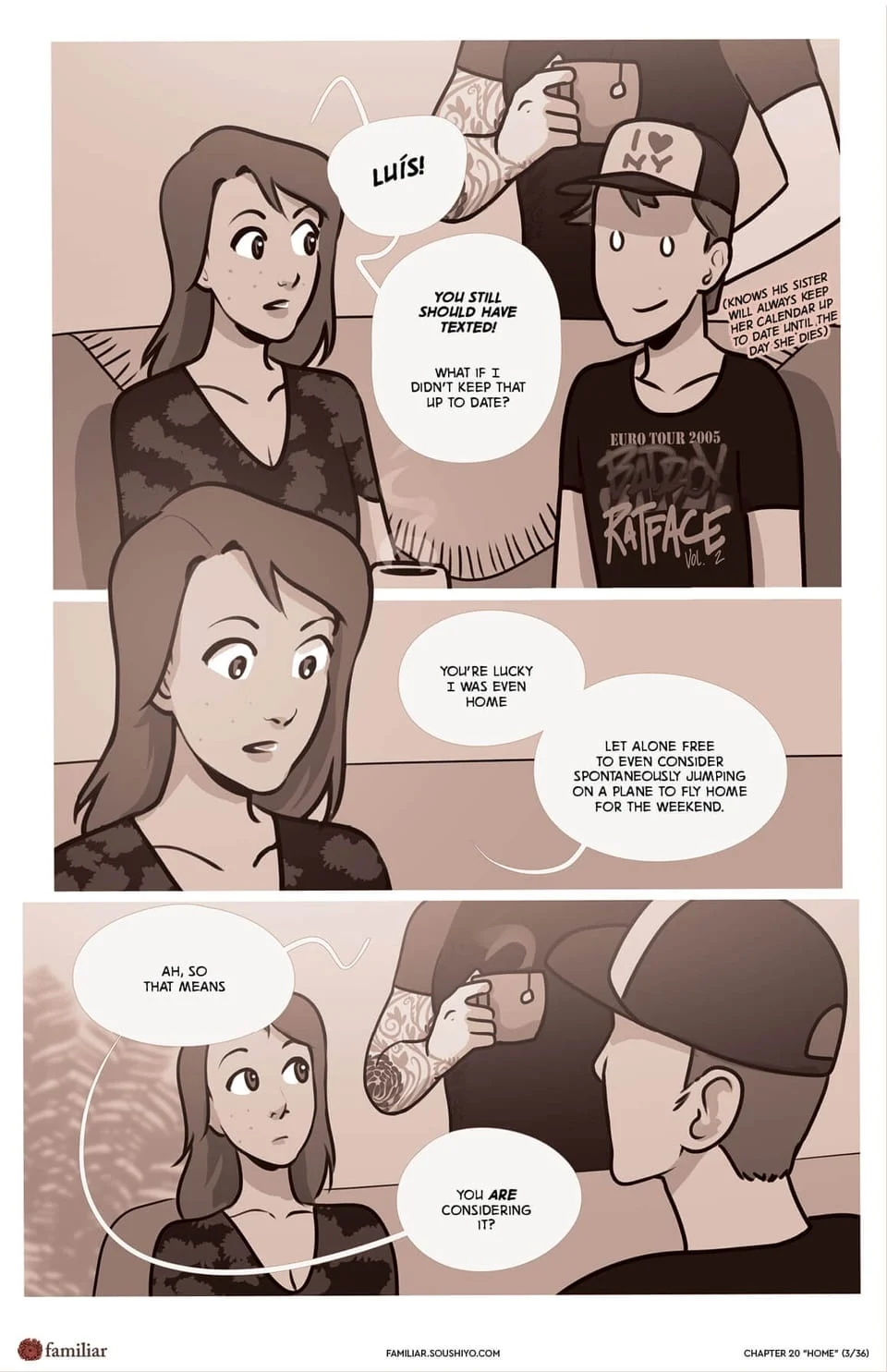 Familiar [Soushiyo] Chapter 20 - Home - Part 1 - Page 4