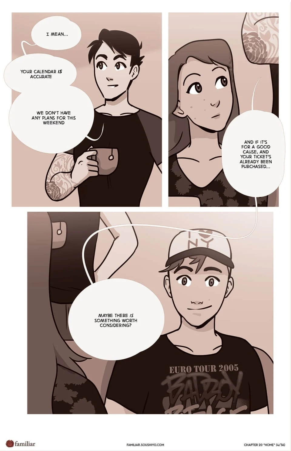 Familiar [Soushiyo] Chapter 20 - Home - Part 1 - Page 5