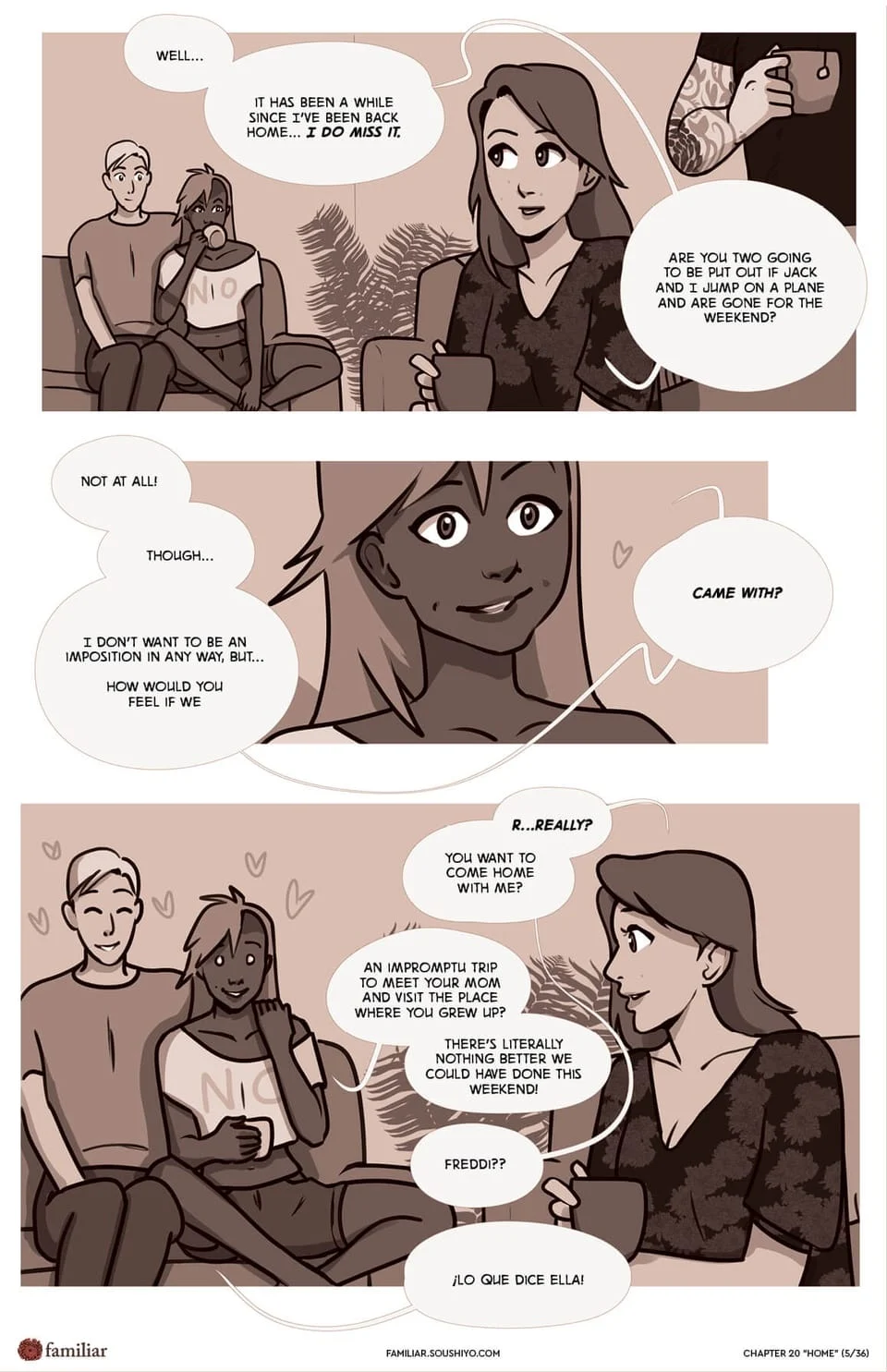 Familiar [Soushiyo] Chapter 20 - Home - Part 1 - Page 6