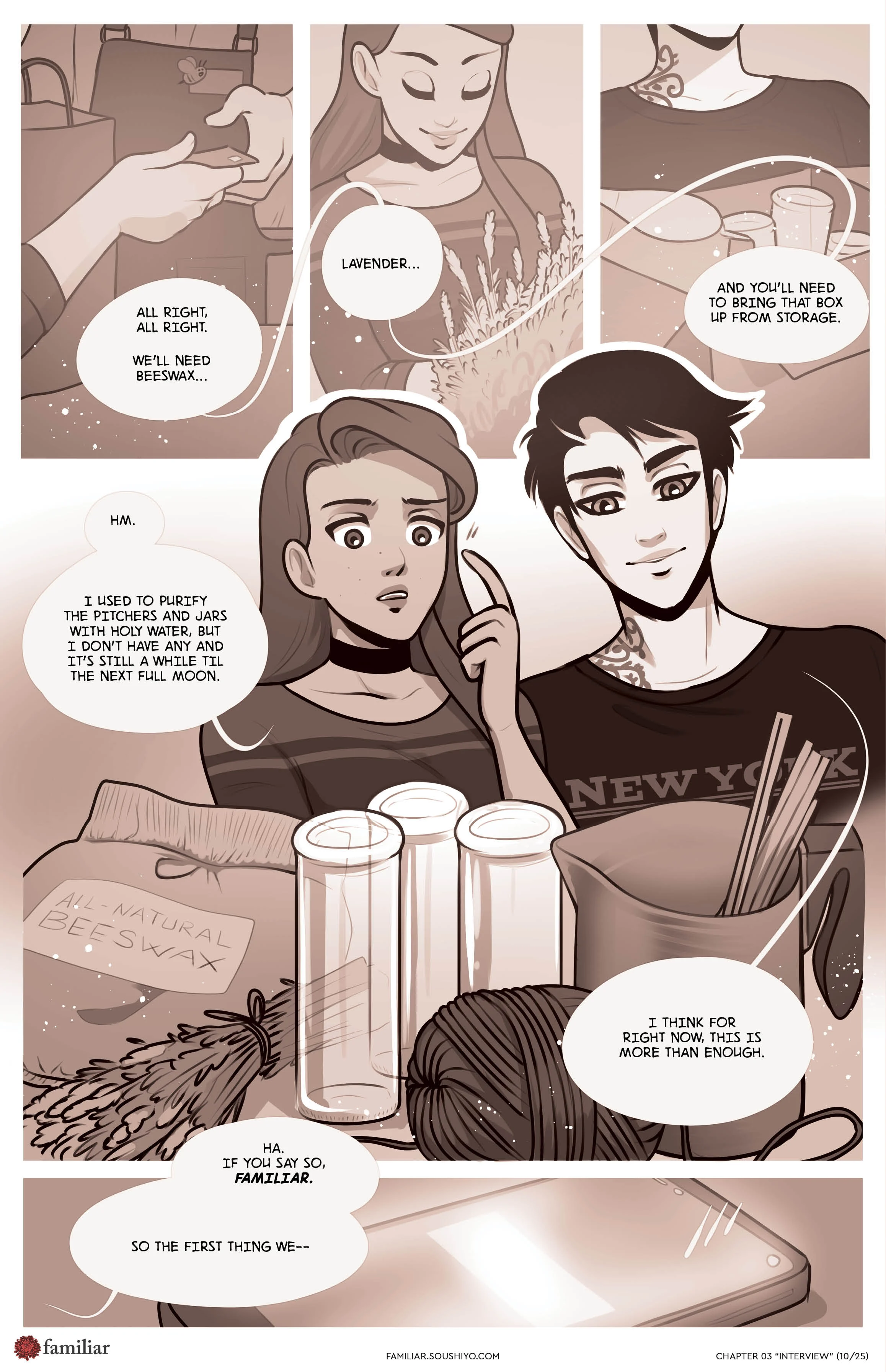 Familiar [Soushiyo] Chapter 03 - Interview - Page 11