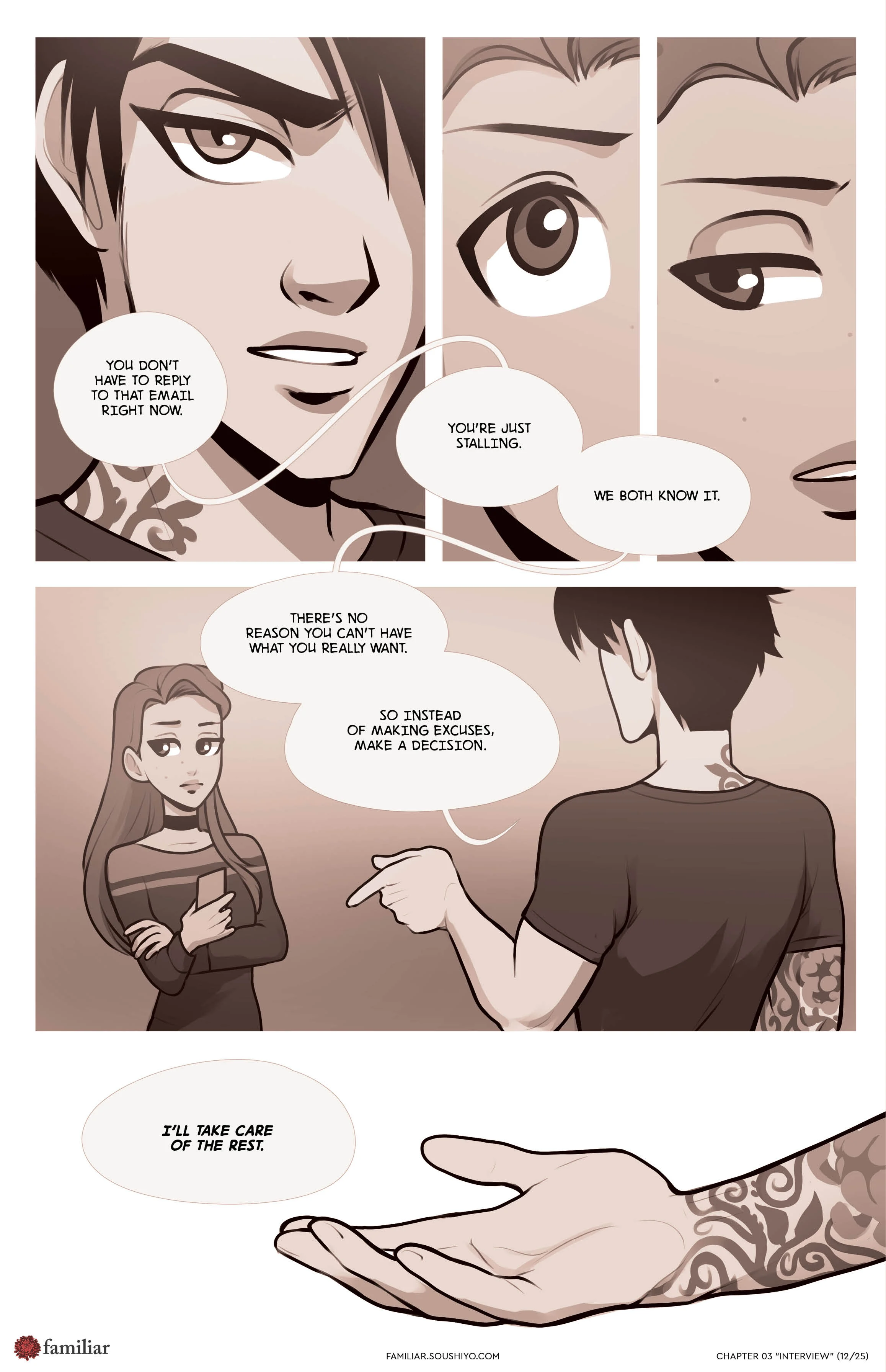 Familiar [Soushiyo] Chapter 03 - Interview - Page 13
