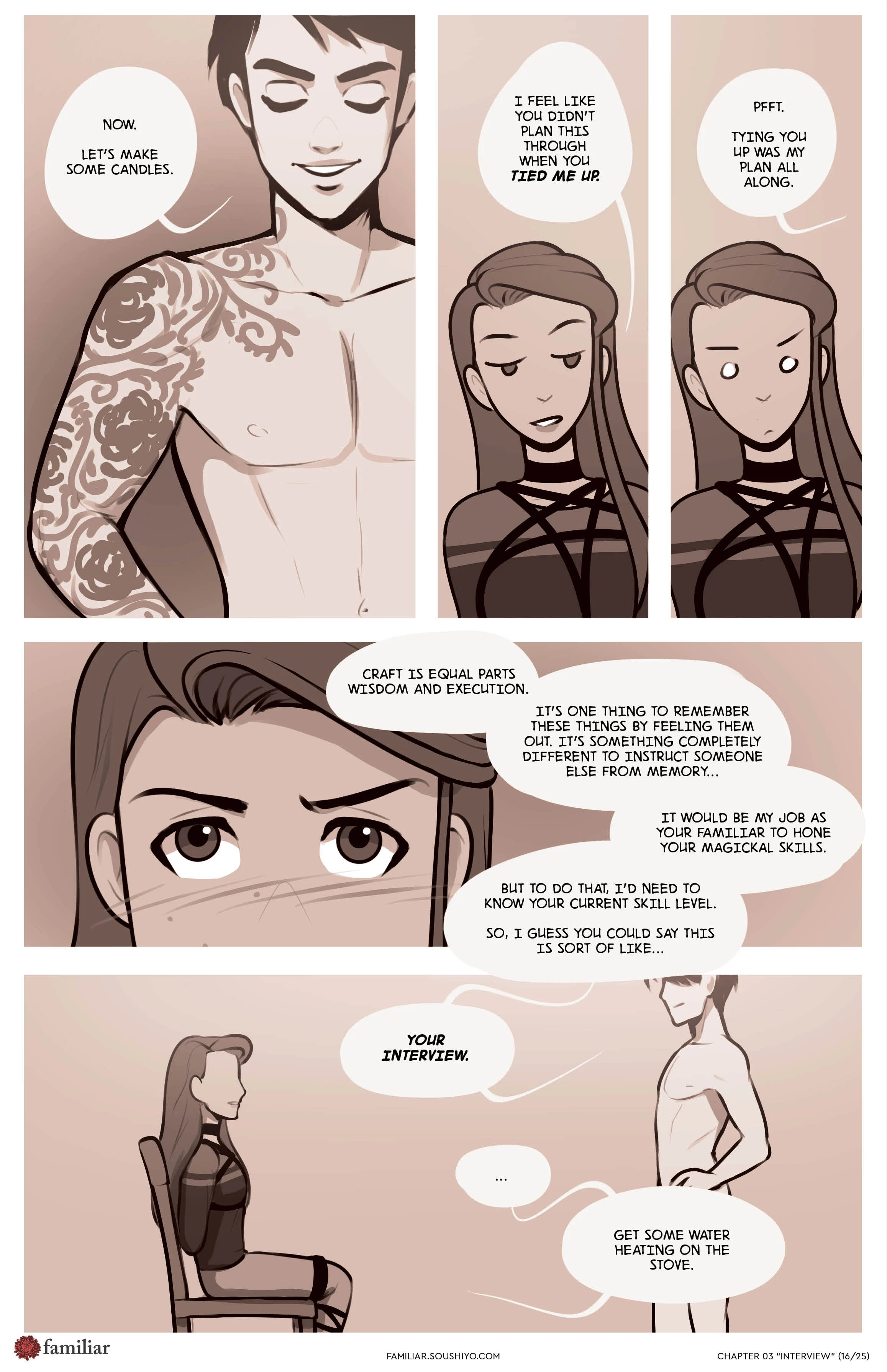 Familiar [Soushiyo] Chapter 03 - Interview - Page 17