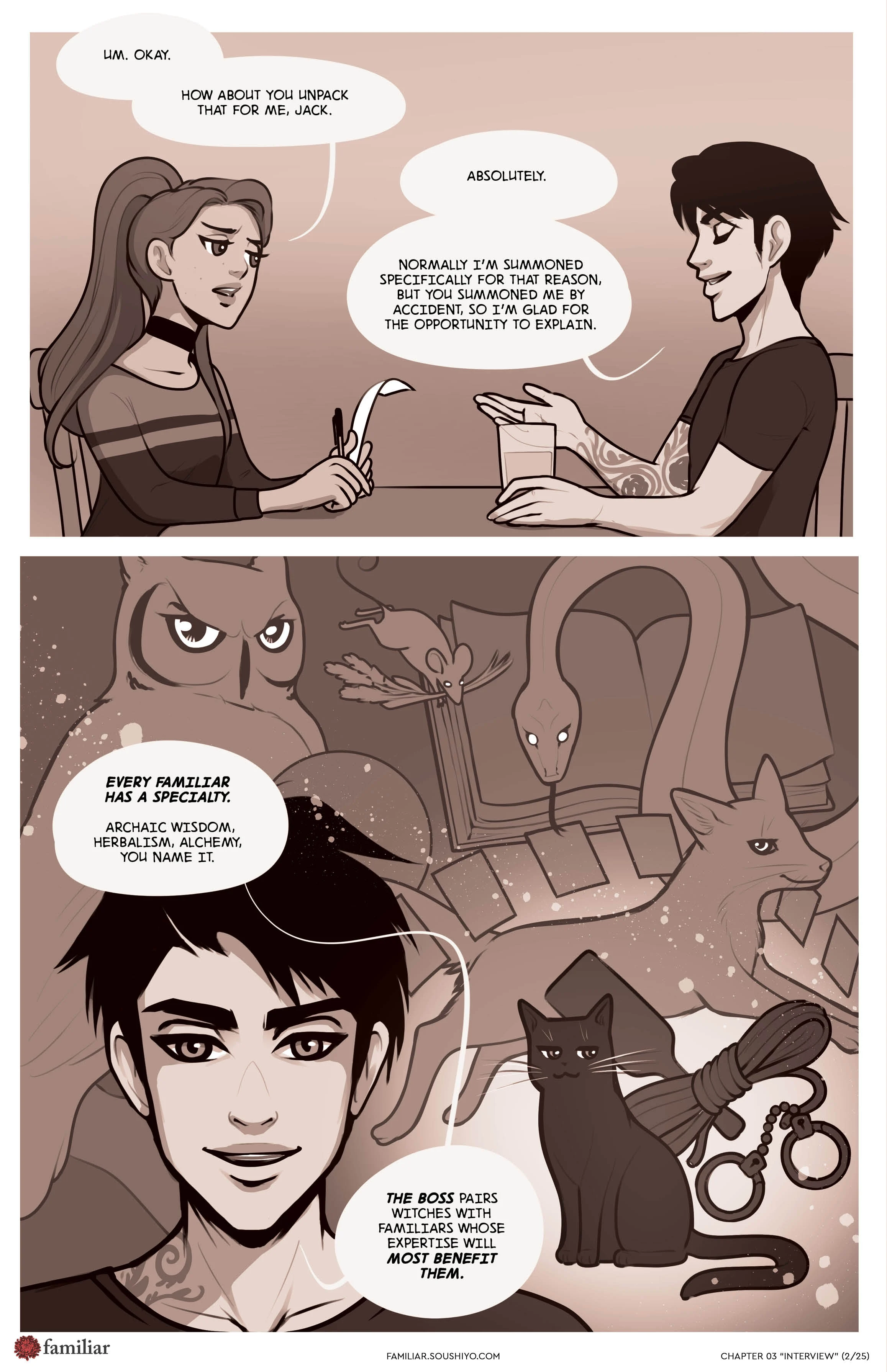 Familiar [Soushiyo] Chapter 03 - Interview - Page 3