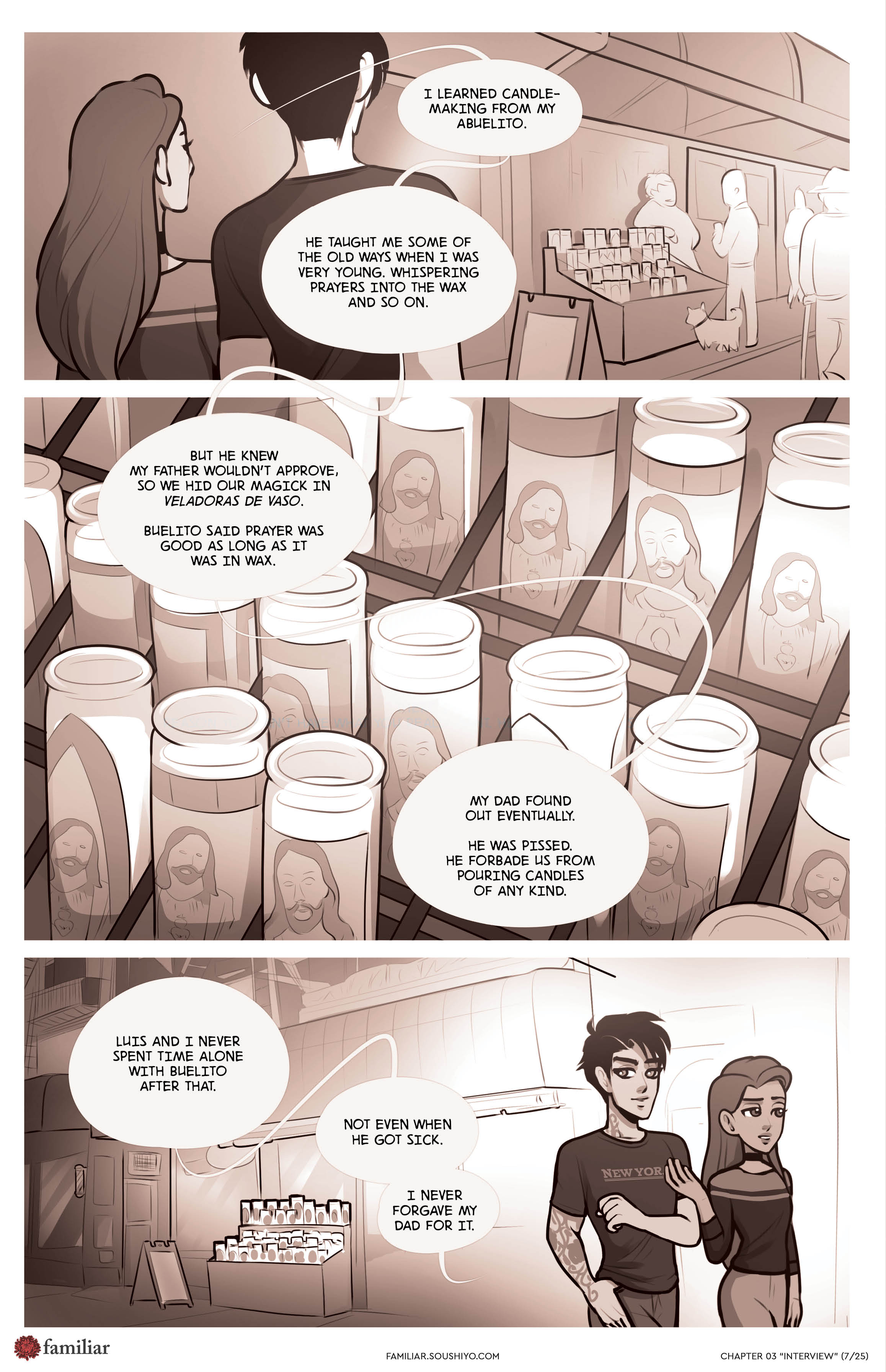 Familiar [Soushiyo] Chapter 03 - Interview - Page 8