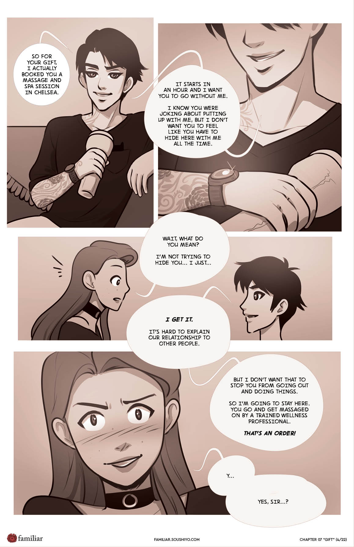 Familiar [Soushiyo] Chapter 06.5 - Gift - Page 5