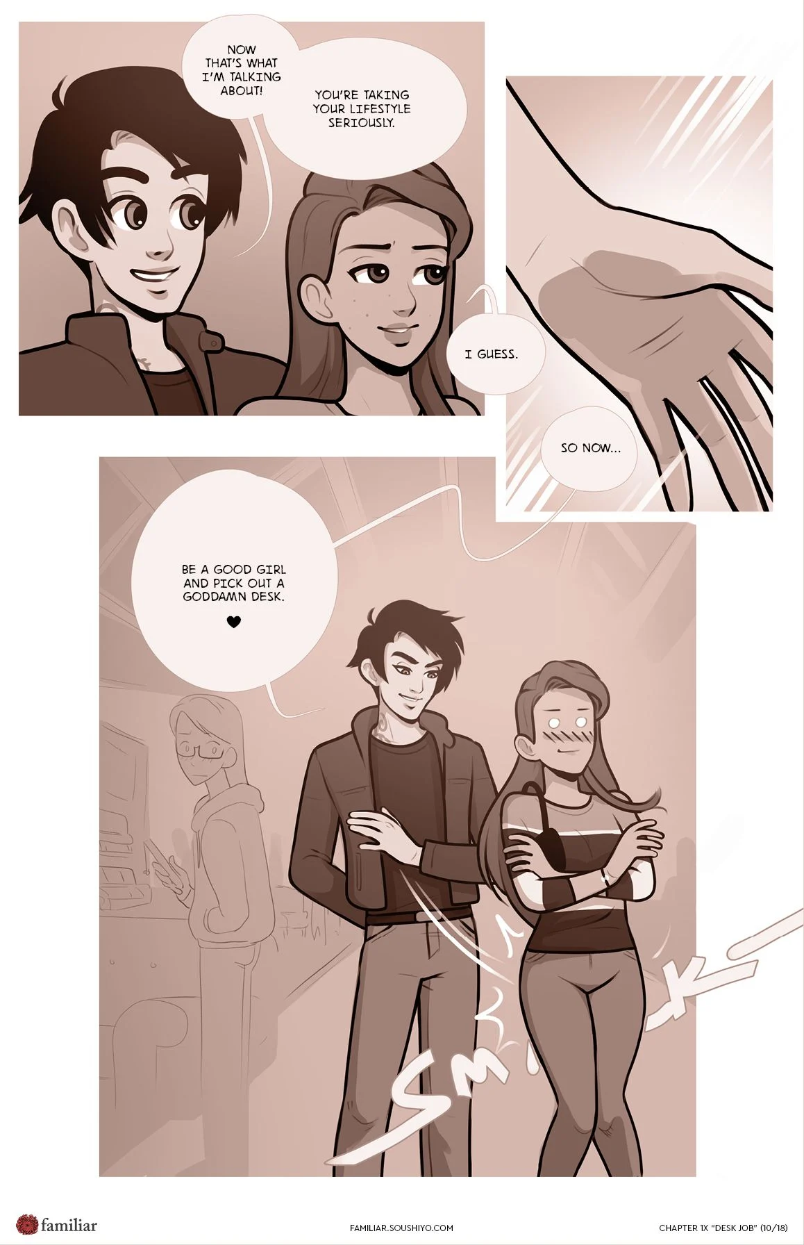 Familiar [Soushiyo] Chapter 07.5 - Desk Job - Page 11