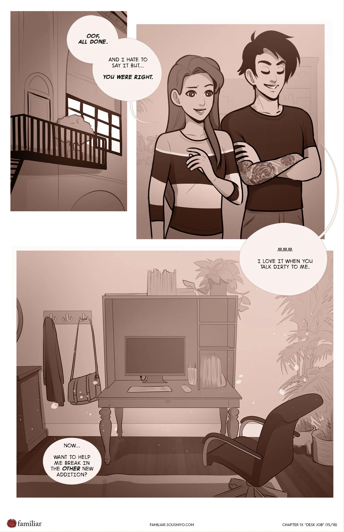 Familiar [Soushiyo] Chapter 07.5 - Desk Job - Page 16